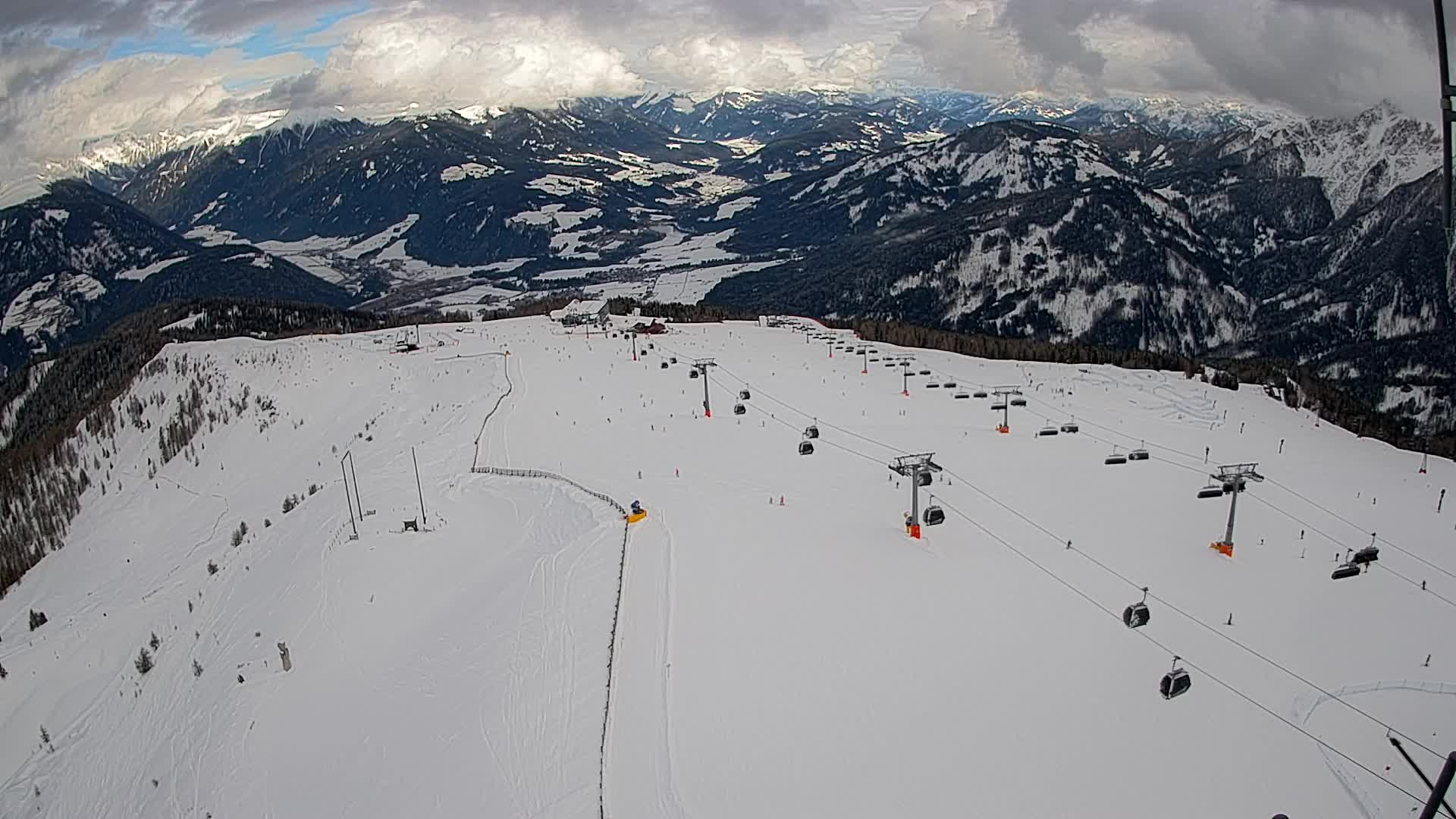 Sommet du Kronplatz | vue sur Valdaora – Olang