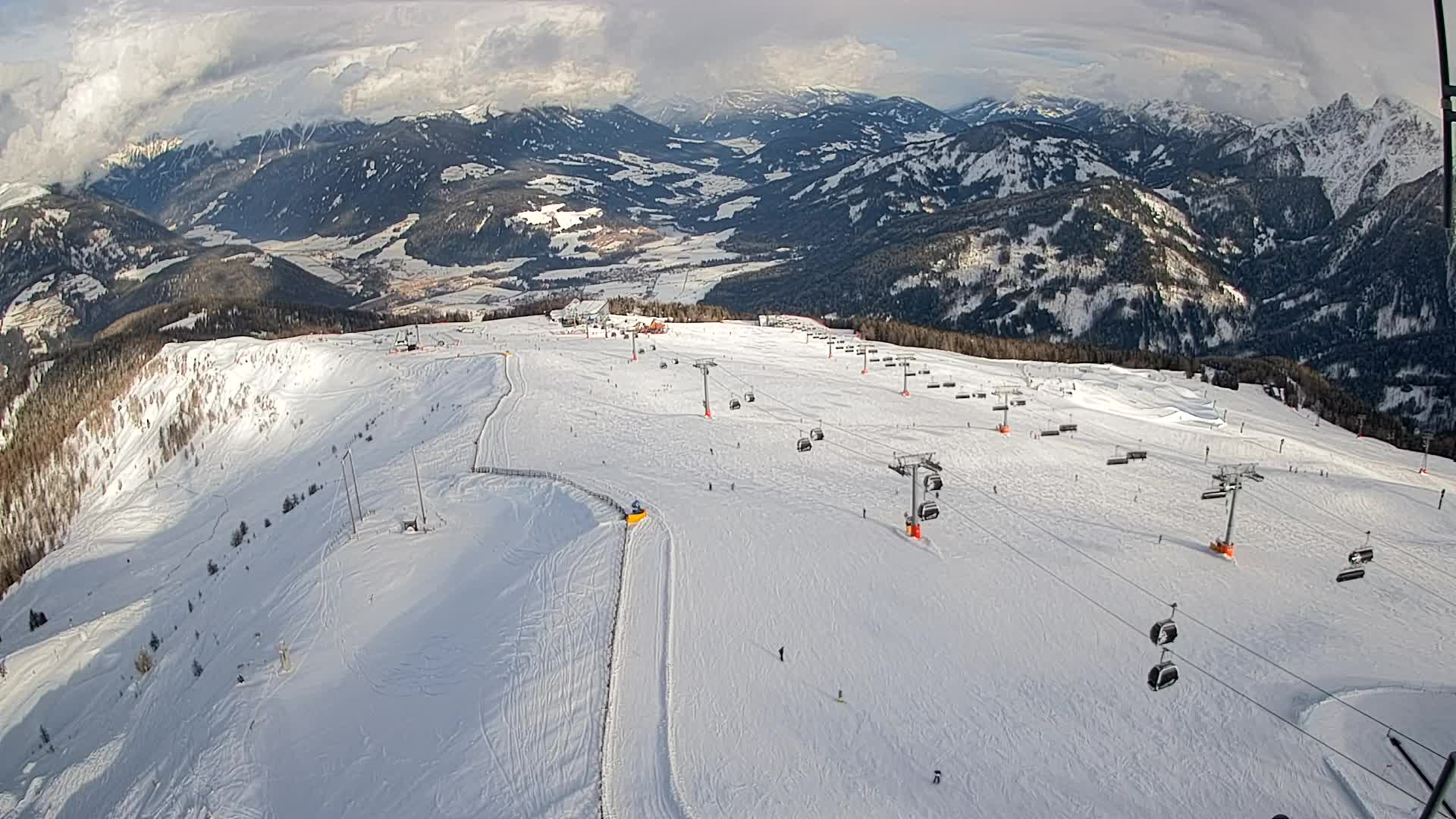 Kronplatz vrh | pogled na Valdaora – Olang