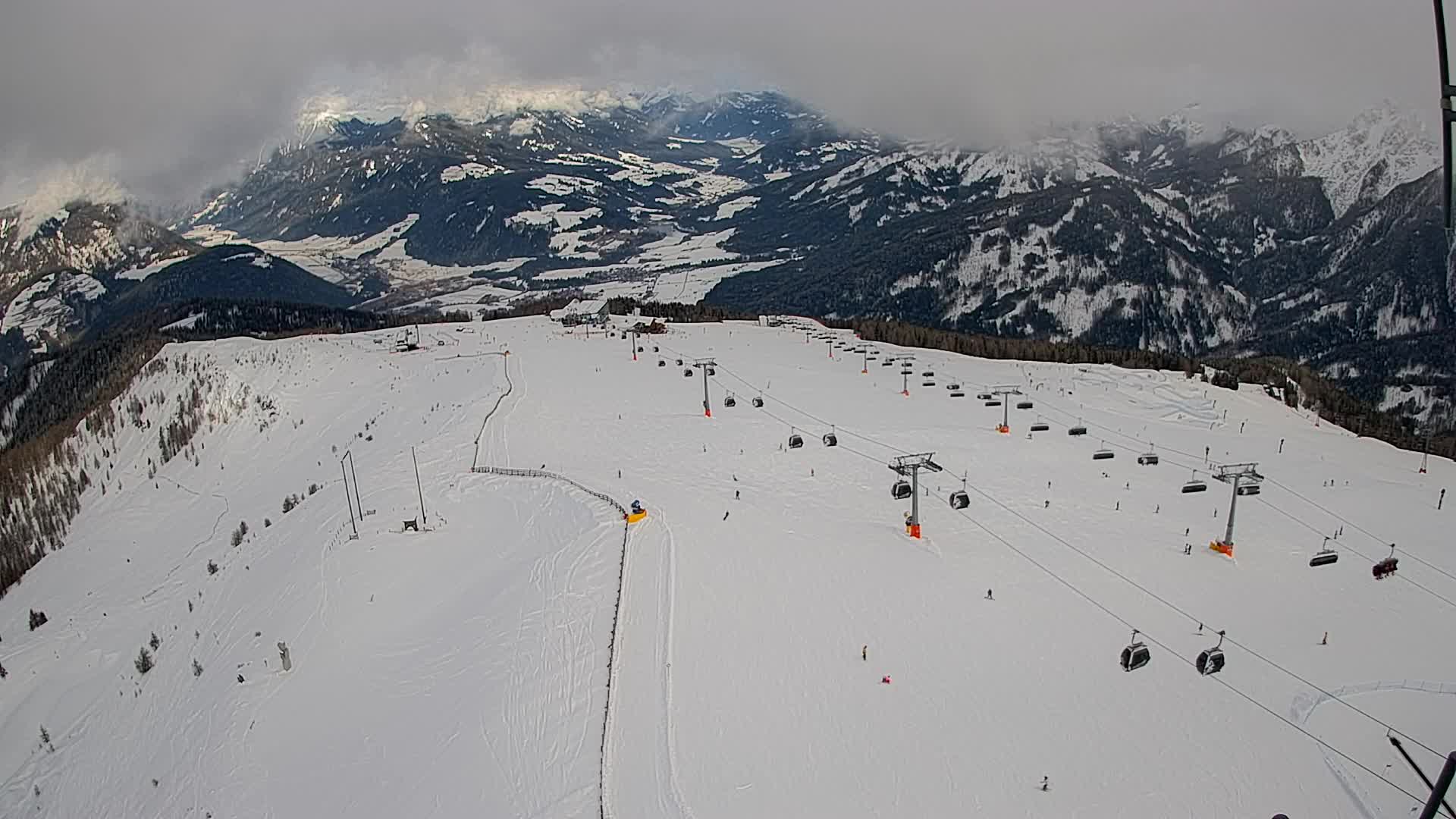 Sommet du Kronplatz | vue sur Valdaora – Olang