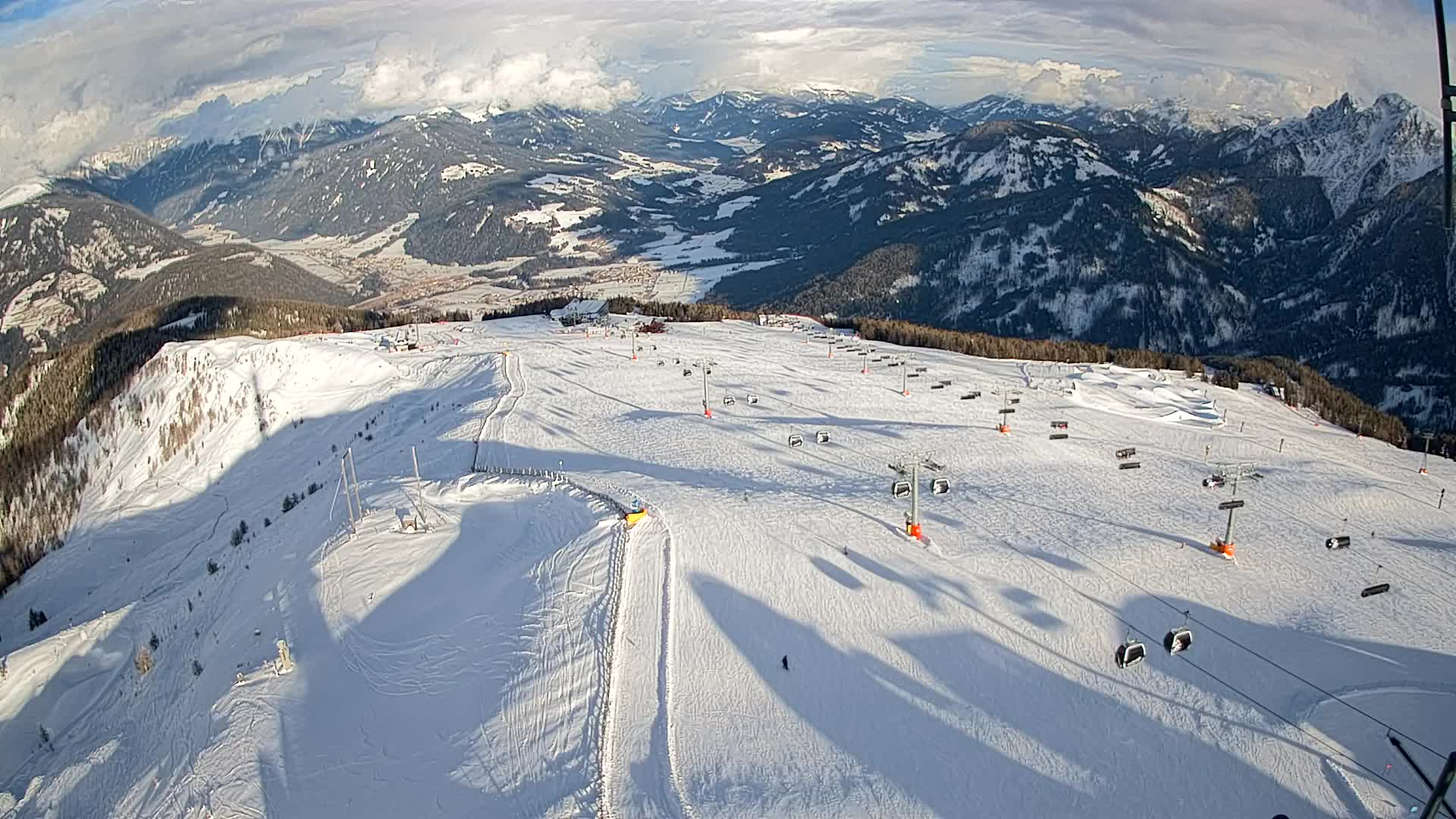 Sommet du Kronplatz | vue sur Valdaora – Olang