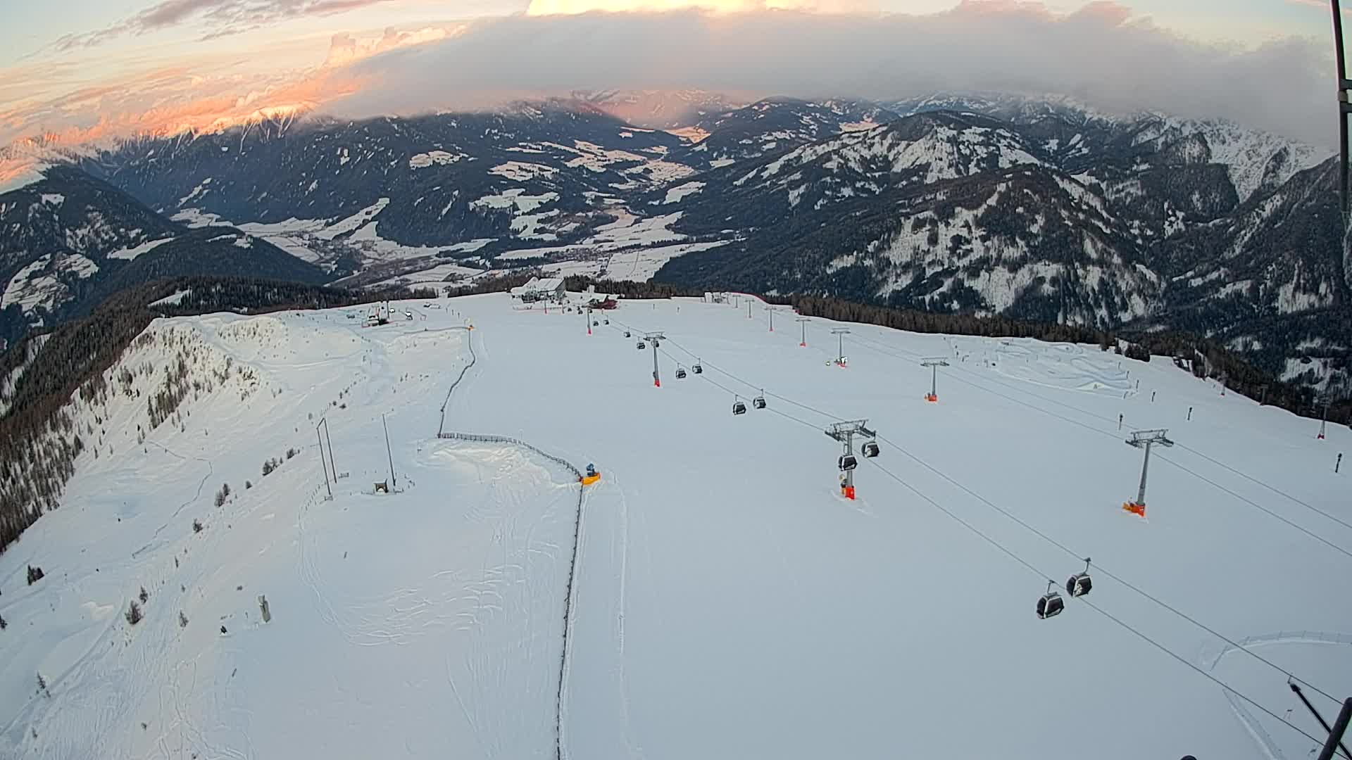 Cima Kronplatz | vista a Valdaora – Olang