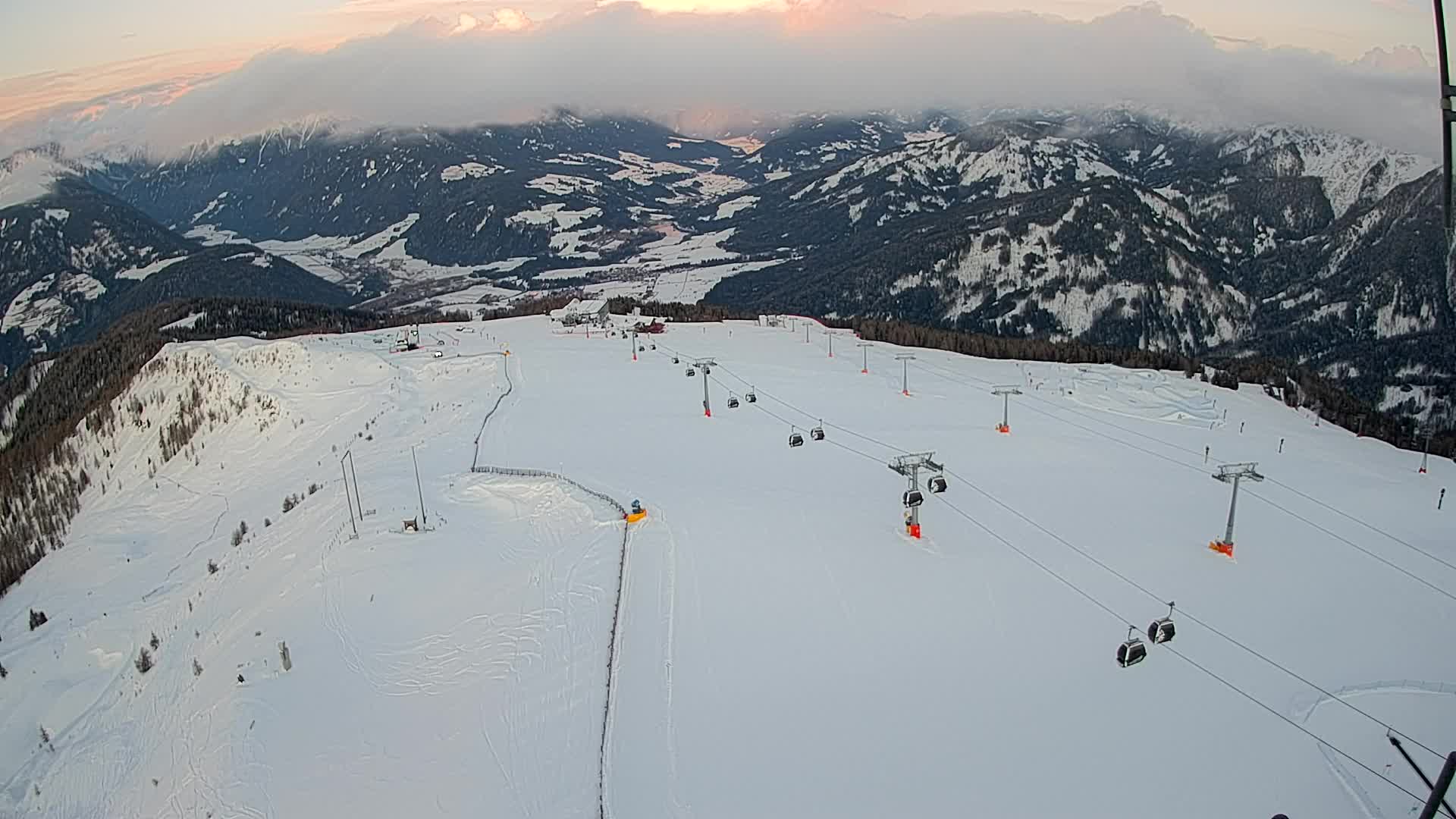 Sommet du Kronplatz | vue sur Valdaora – Olang