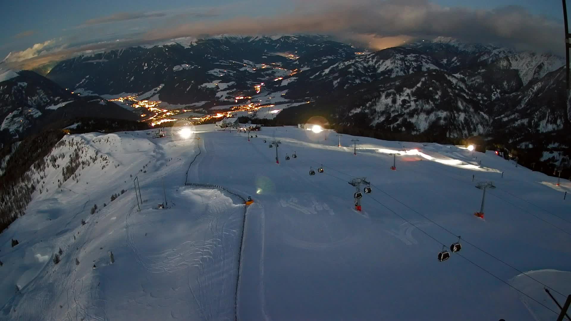 Kronplatz vrh | pogled na Valdaora – Olang