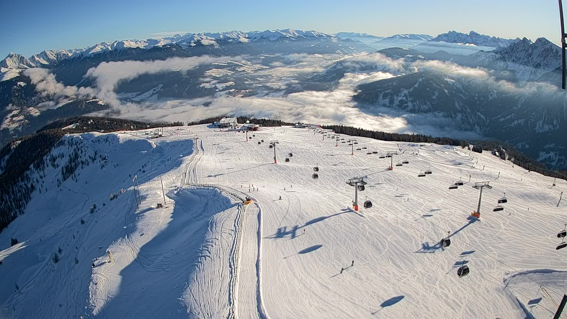 Kronplatz vrh | pogled na Valdaoro – Olang