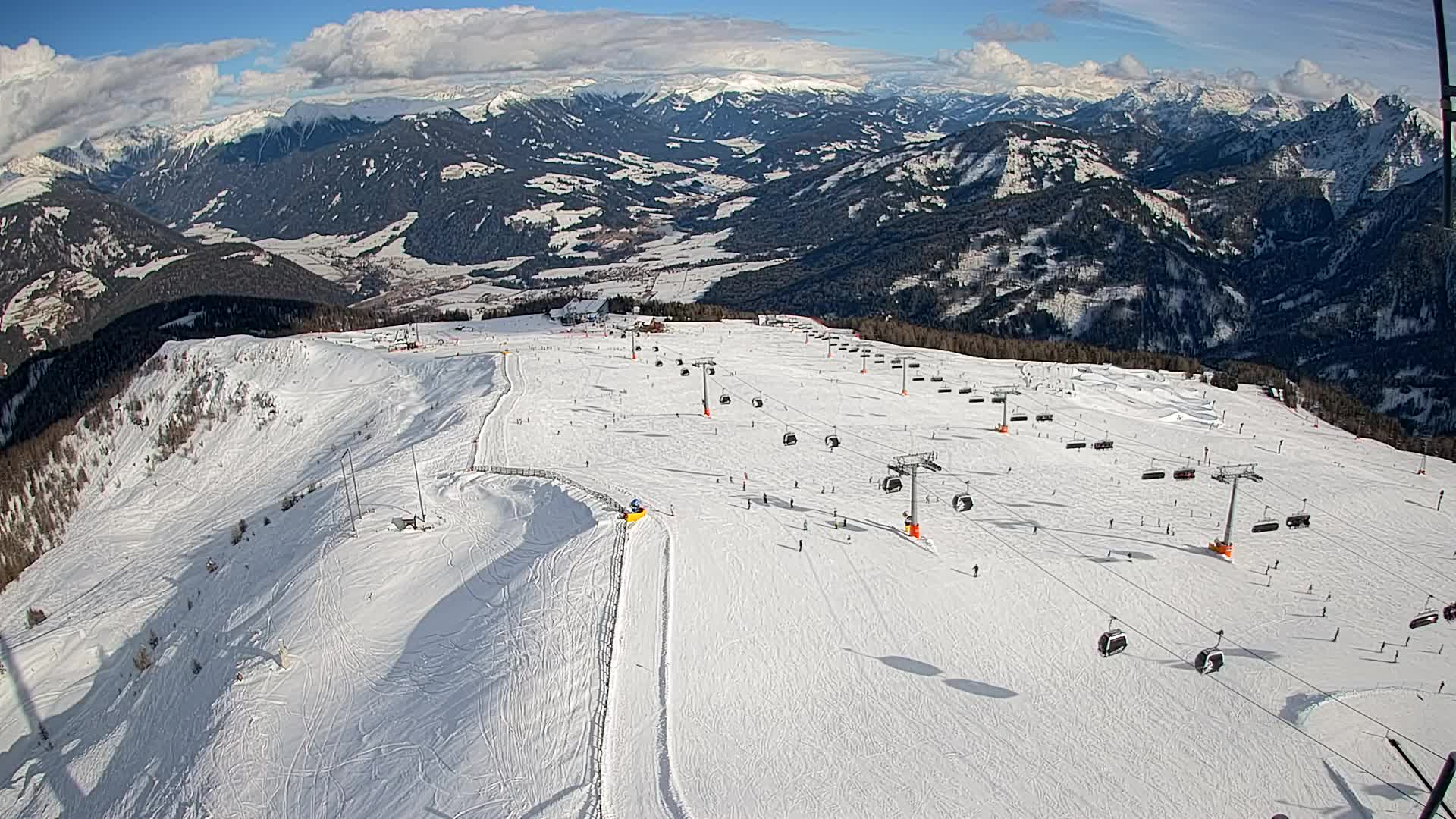 Kronplatz vrh | pogled na Valdaoro – Olang