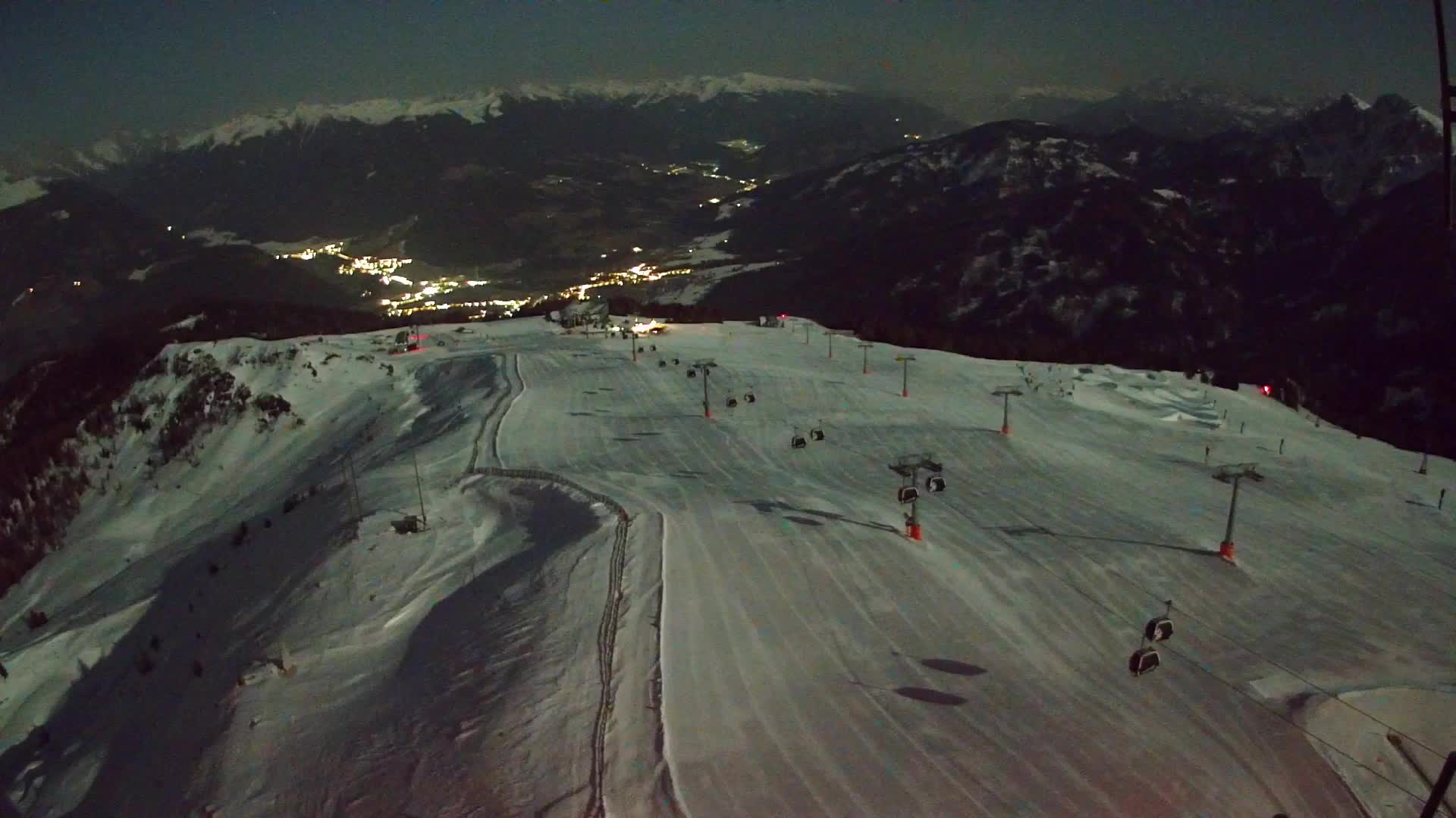 Kronplatz vrh | pogled na Valdaora – Olang