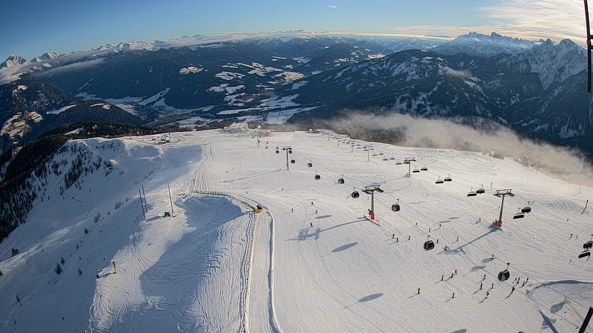 Cima Kronplatz | vista a Valdaora – Olang