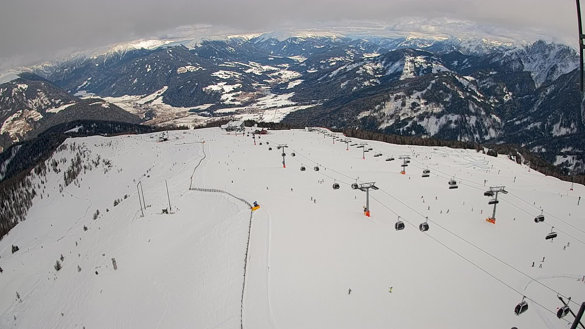 Sommet du Kronplatz | vue sur Valdaora – Olang