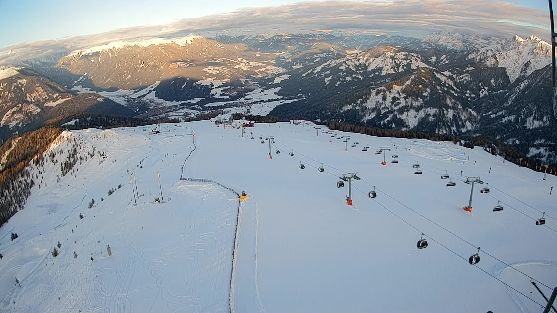 Sommet du Kronplatz | vue sur Valdaora – Olang