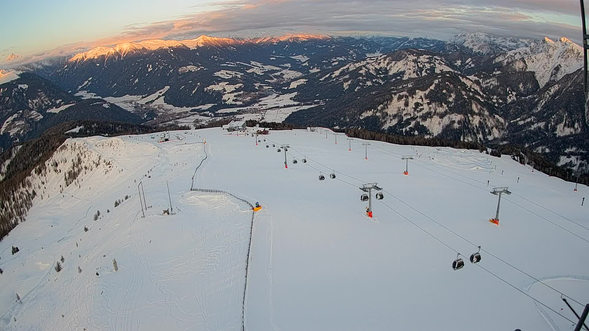 Kronplatz vrh | pogled na Valdaora – Olang