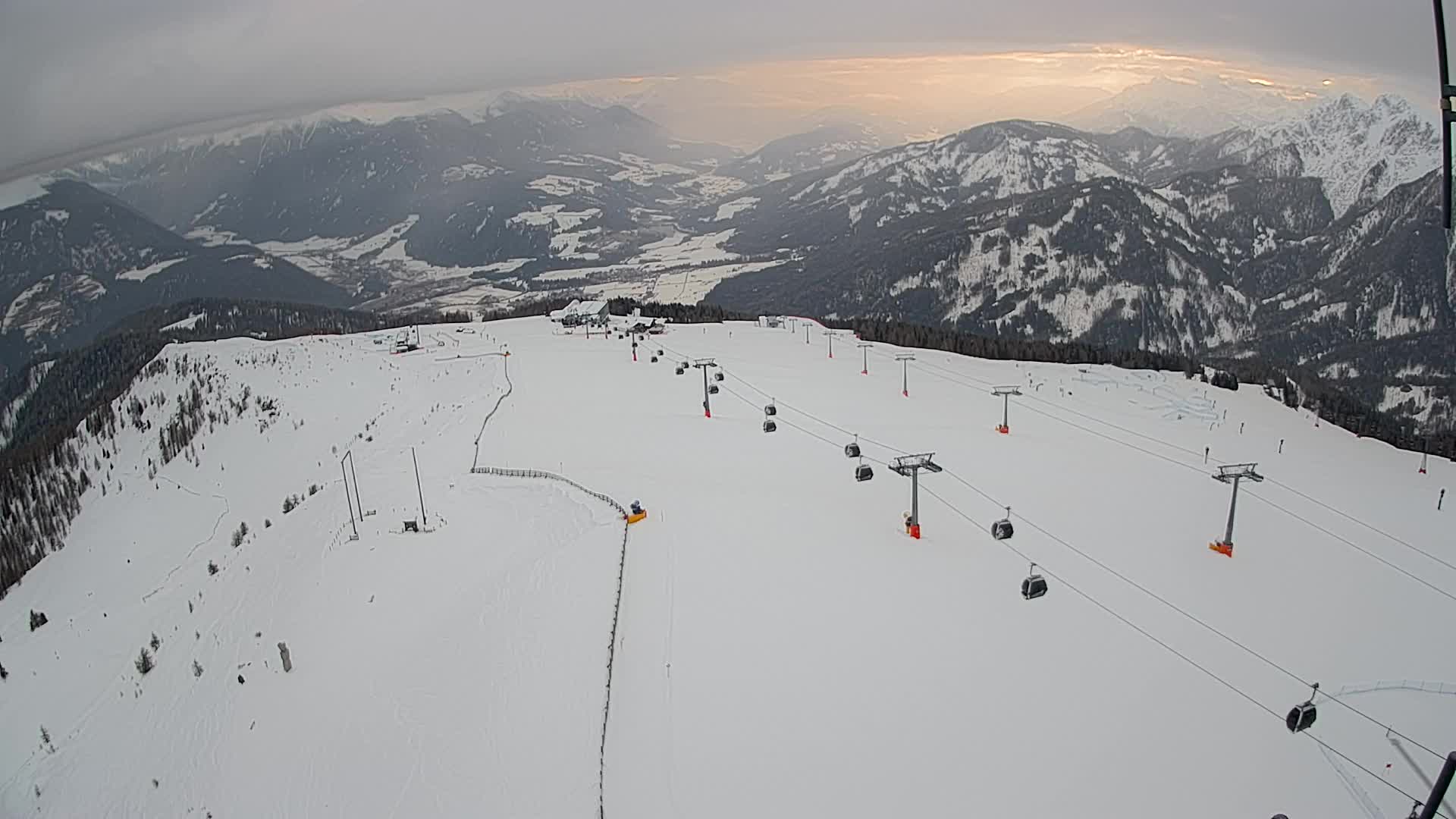 Sommet du Kronplatz | vue sur Valdaora – Olang