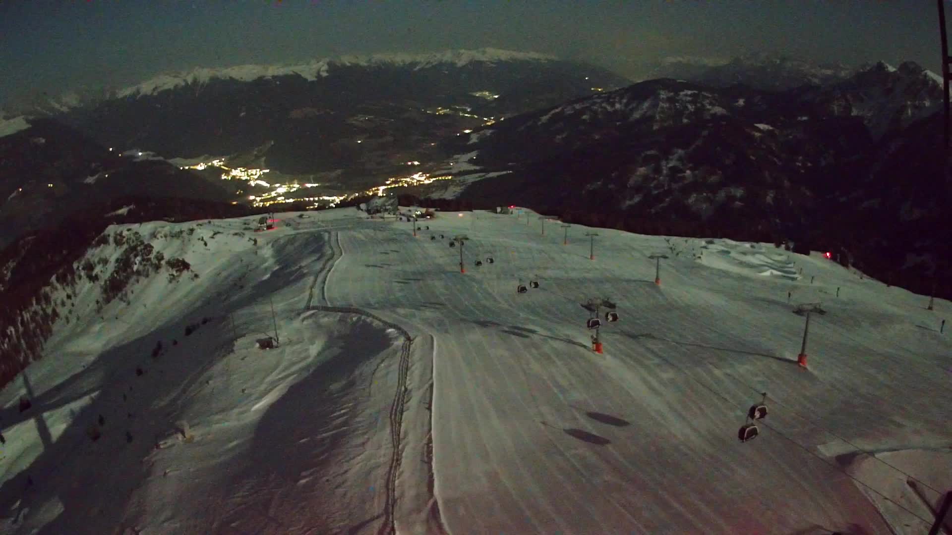 Kronplatz vrh | pogled na Valdaora – Olang