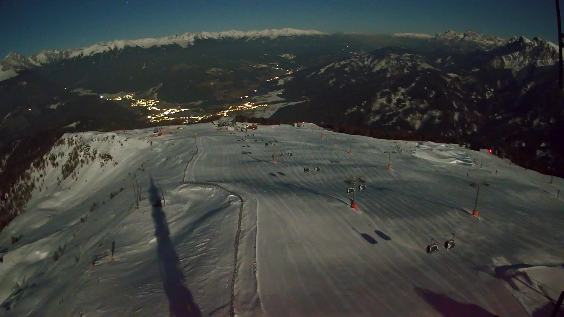 Kronplatz vrh | pogled na Valdaora – Olang