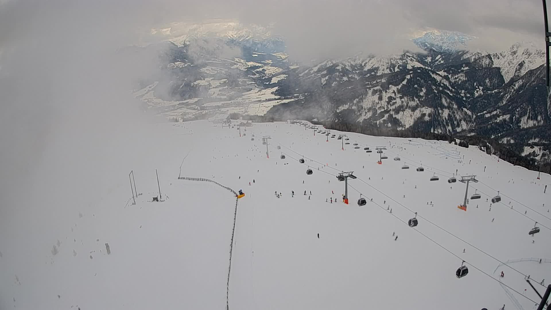 Sommet du Kronplatz | vue sur Valdaora – Olang