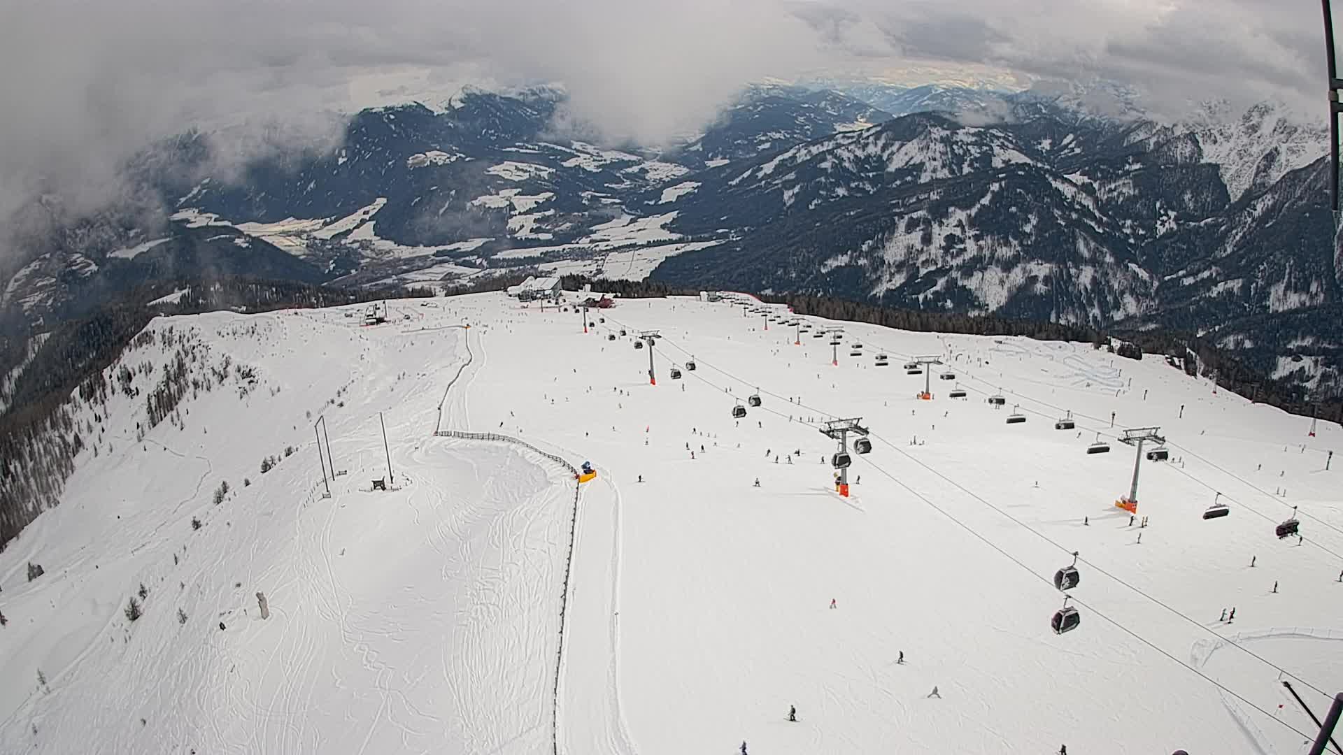 Sommet du Kronplatz | vue sur Valdaora – Olang
