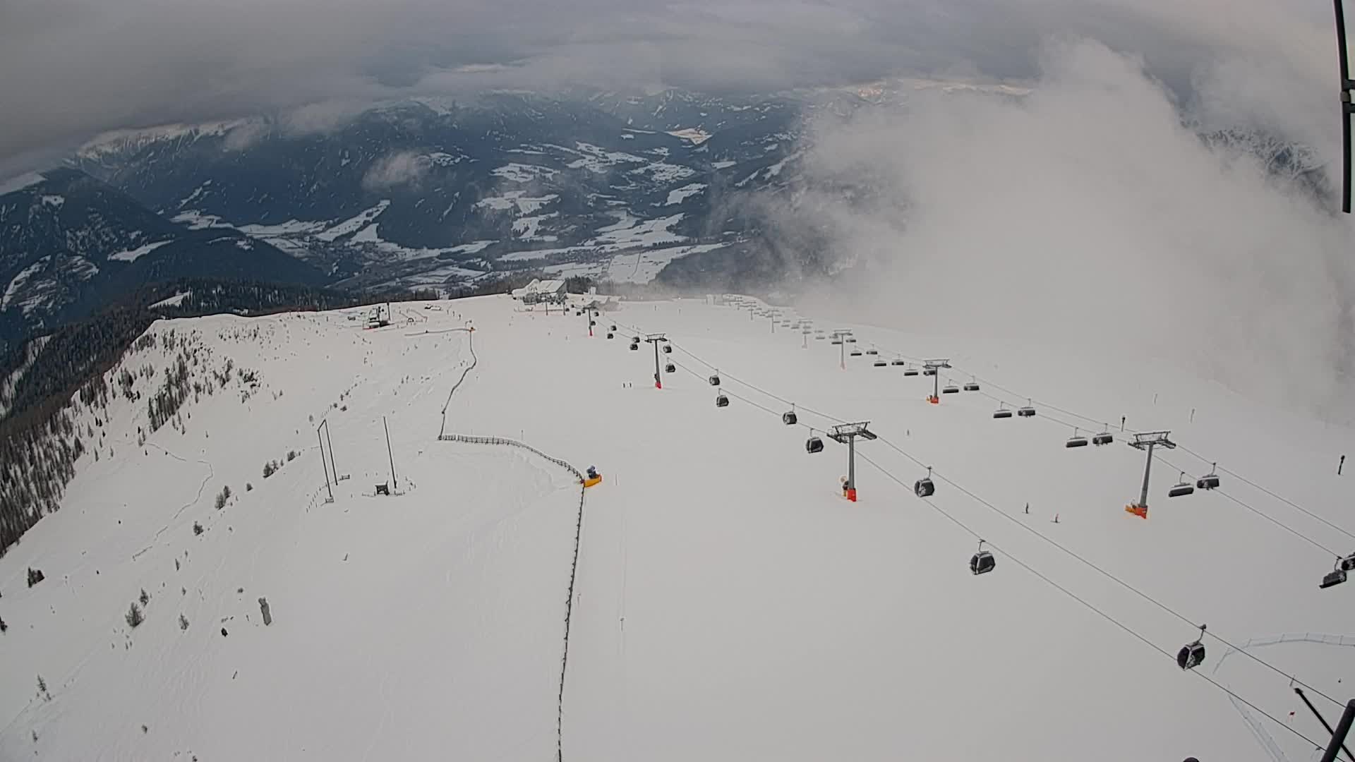 Kronplatz vrh | pogled na Valdaoro – Olang