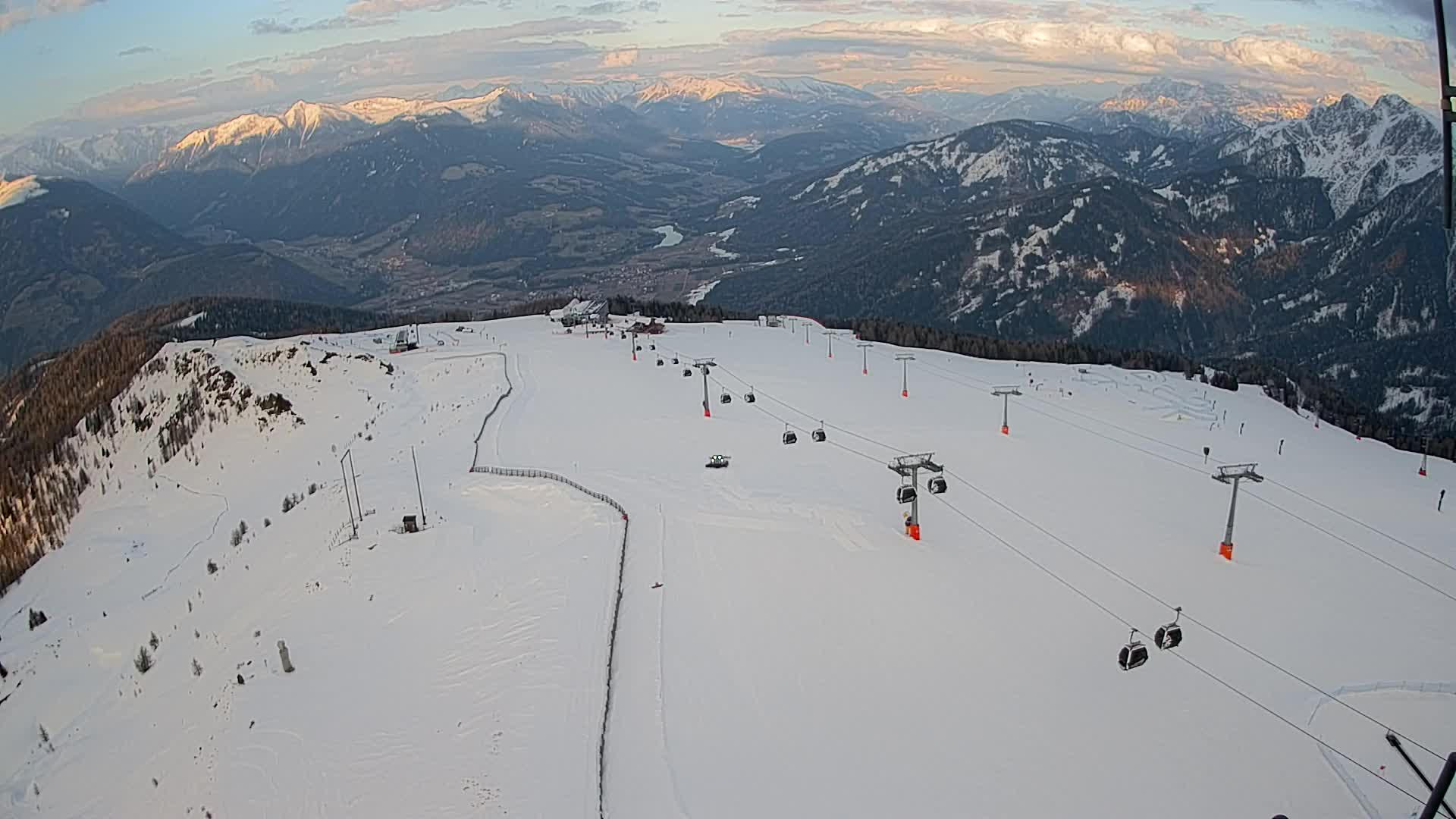 Sommet du Kronplatz | vue sur Valdaora – Olang