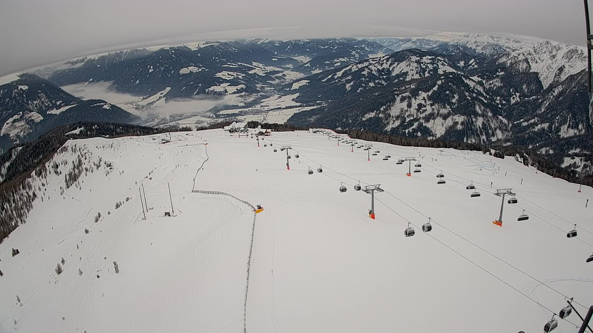 Kronplatz vrh | pogled na Valdaora – Olang