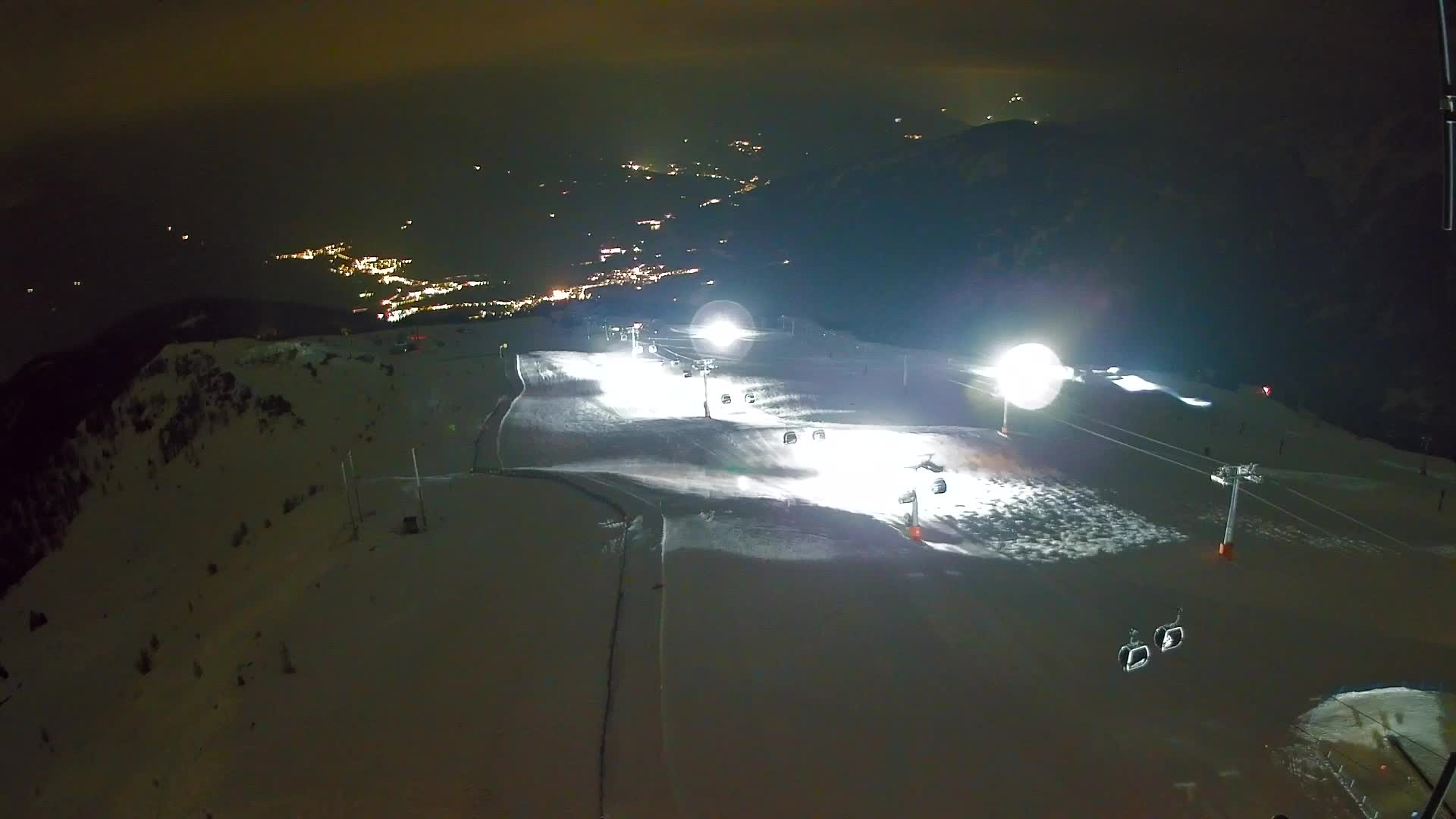 Kronplatz-Gipfel | Blick nach Olang – Valdaora