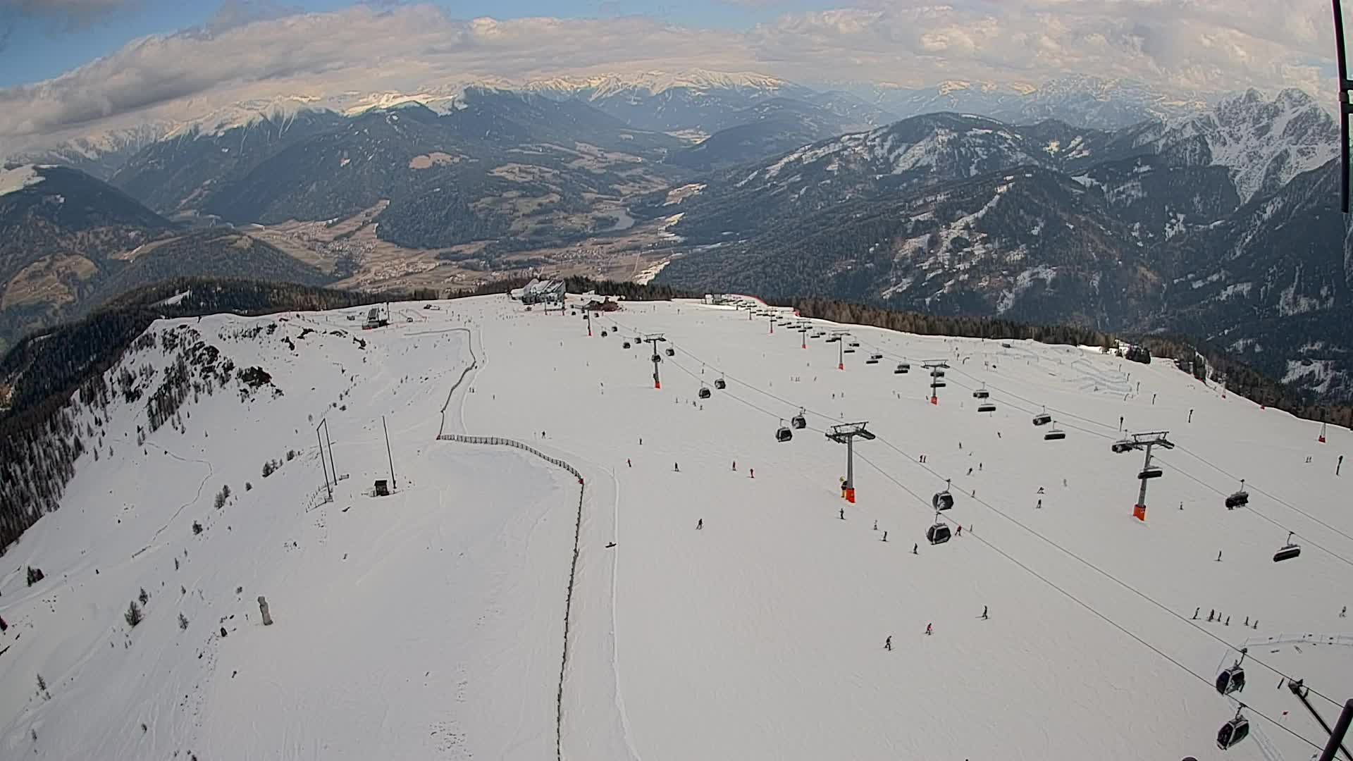 Kronplatz vrh | pogled na Valdaoro – Olang