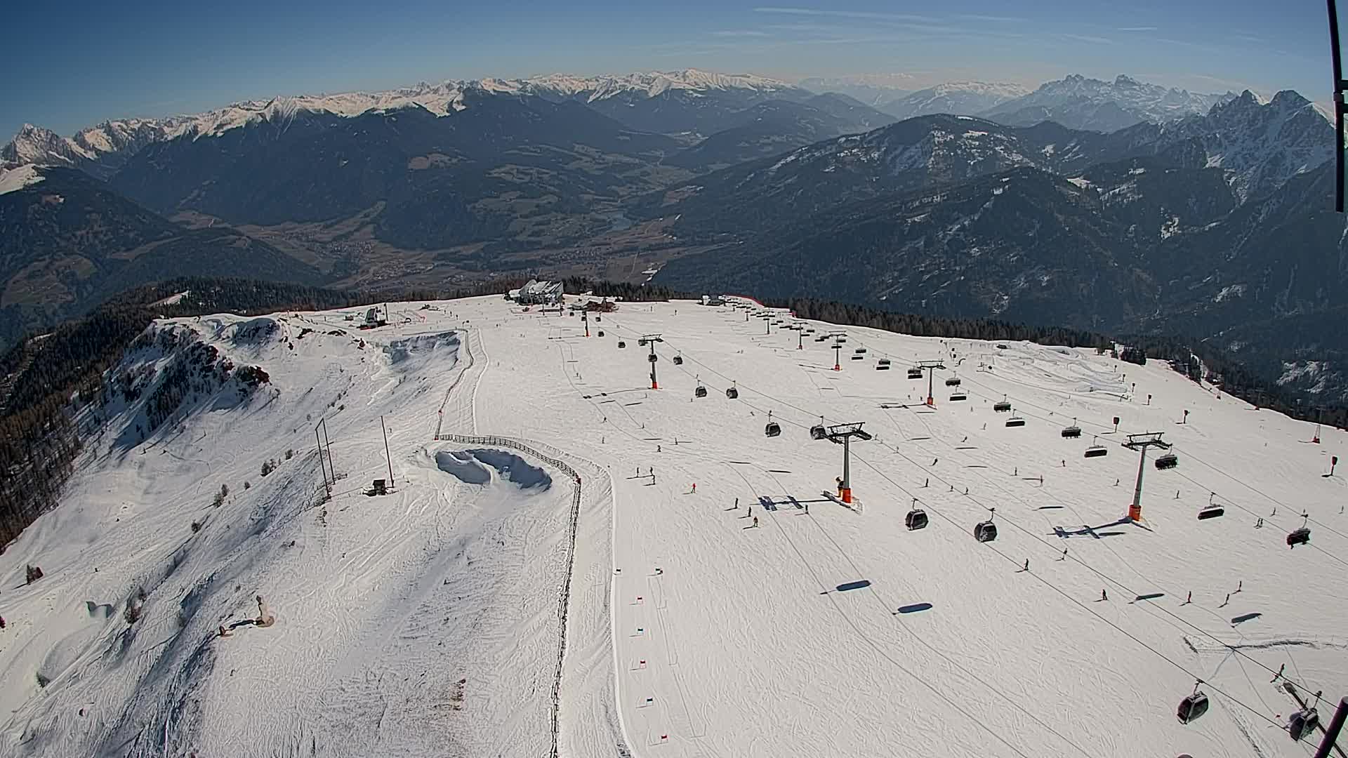 Kronplatz vrh | pogled na Valdaoro – Olang