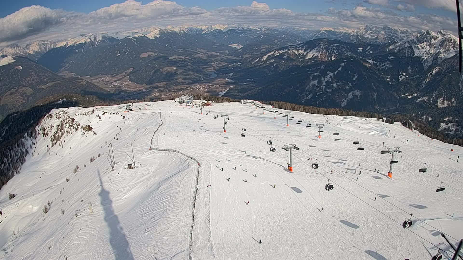 Kronplatz vrh | pogled na Valdaoro – Olang