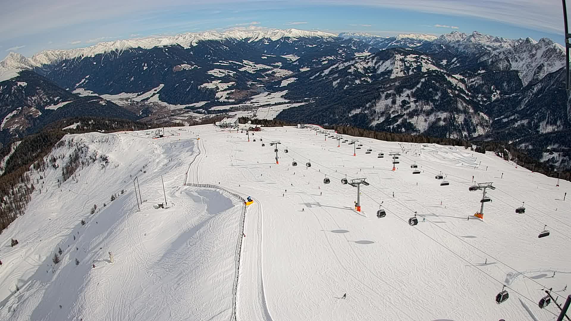 Kronplatz vrh | pogled na Valdaora – Olang