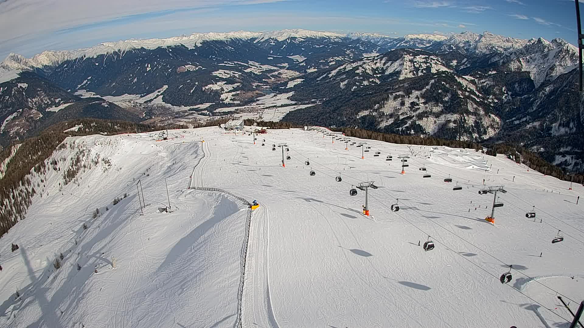 Kronplatz vrh | pogled na Valdaora – Olang
