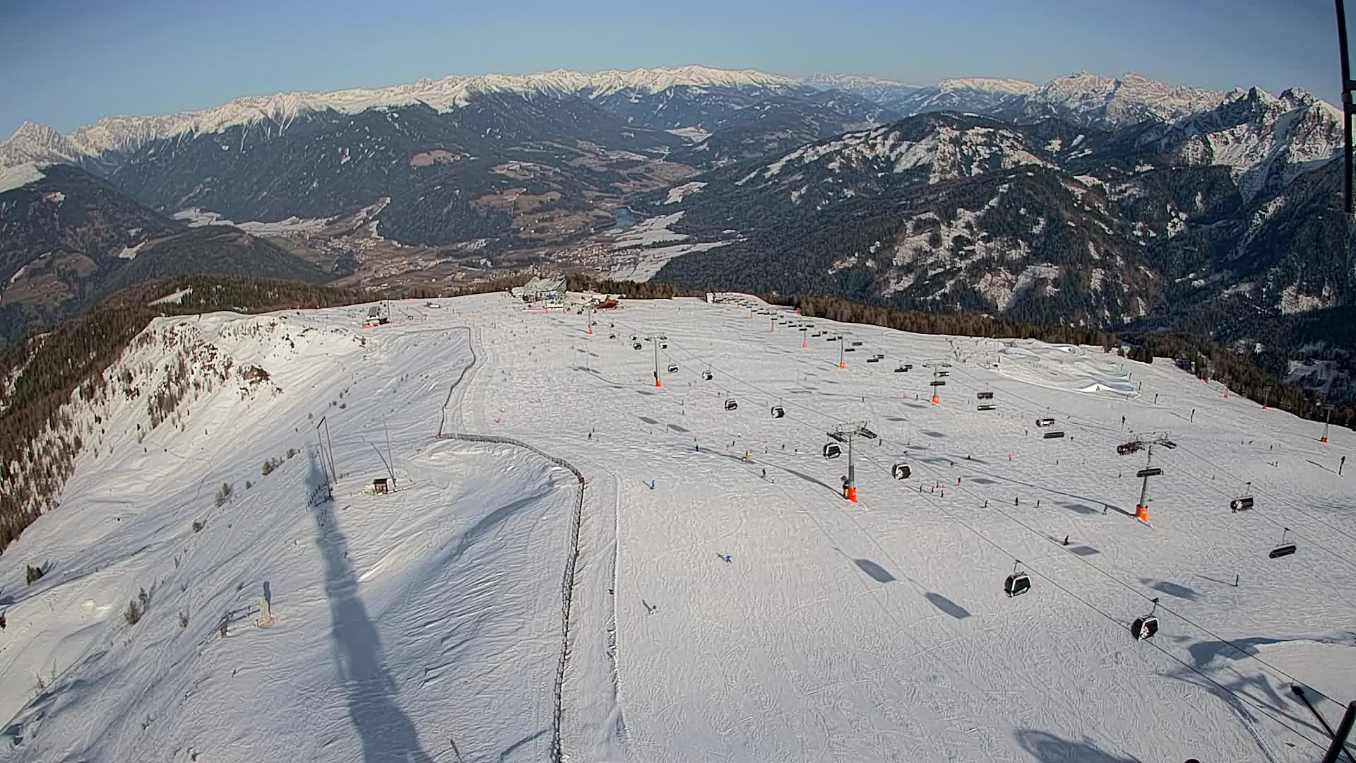 Kronplatz vrh | pogled na Valdaora – Olang