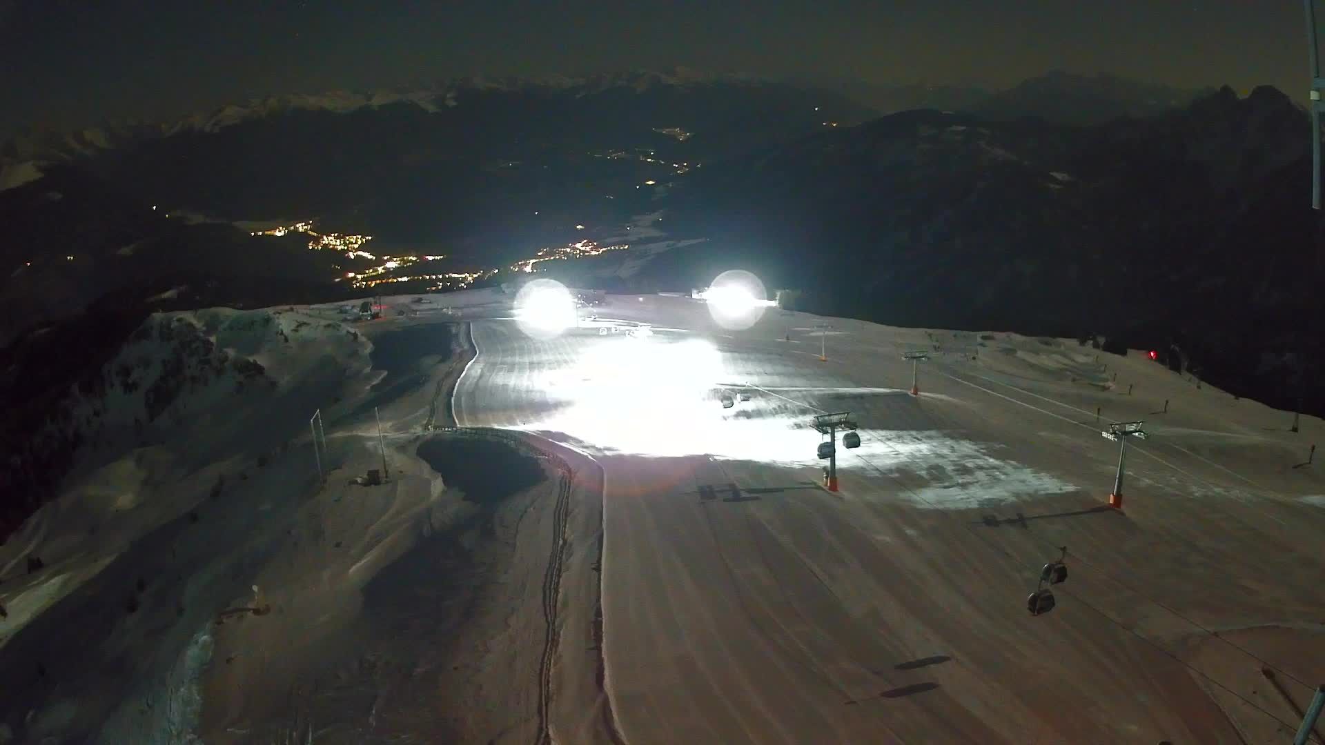 Kronplatz-Gipfel | Blick nach Olang – Valdaora