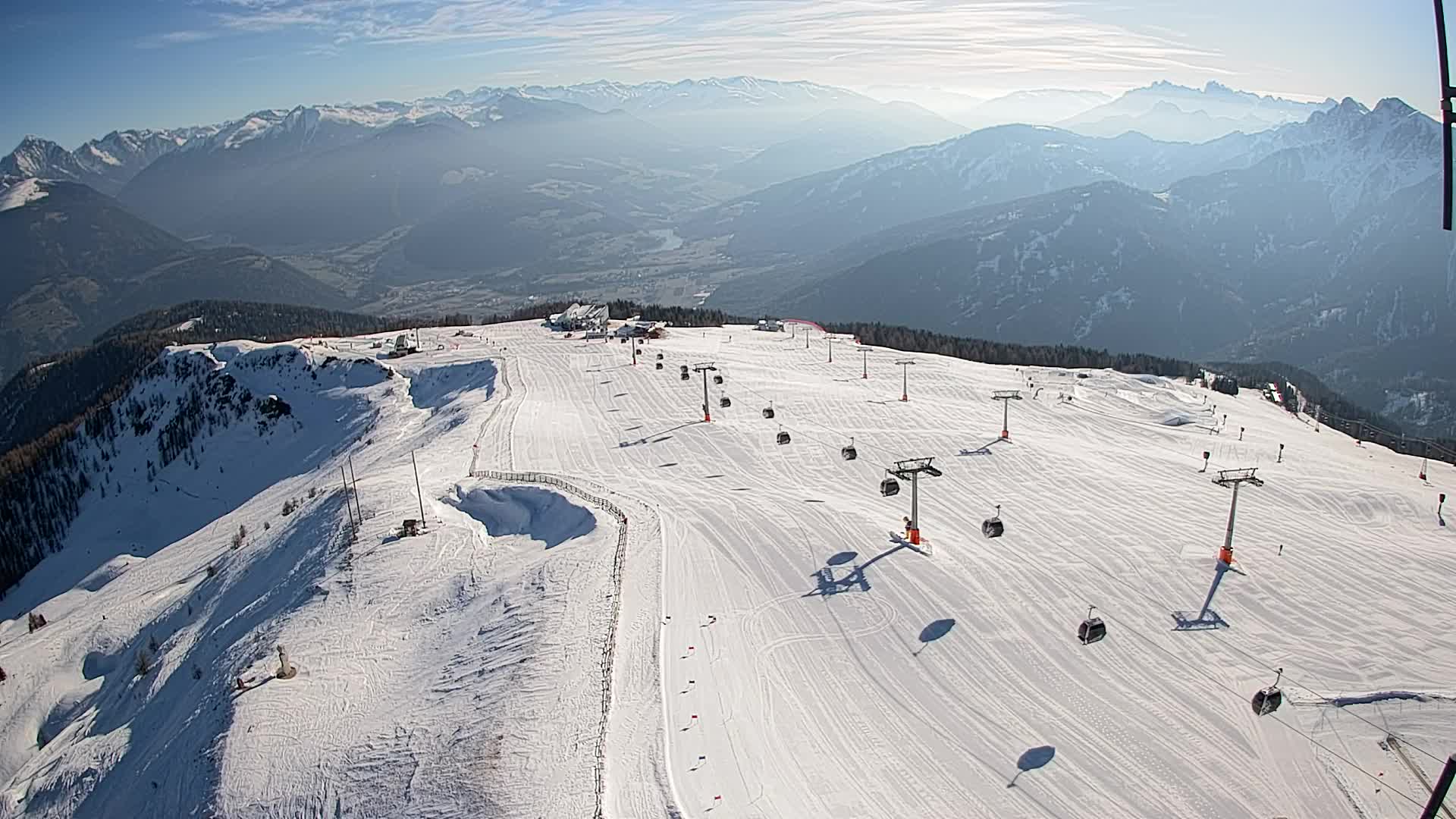 Kronplatz vrh | pogled na Valdaora – Olang