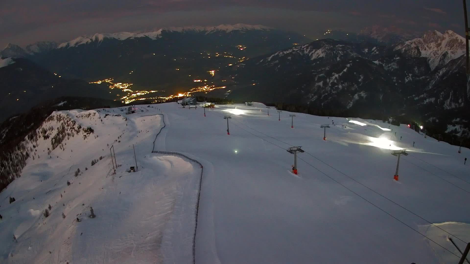 Kronplatz vrh | pogled na Valdaora – Olang