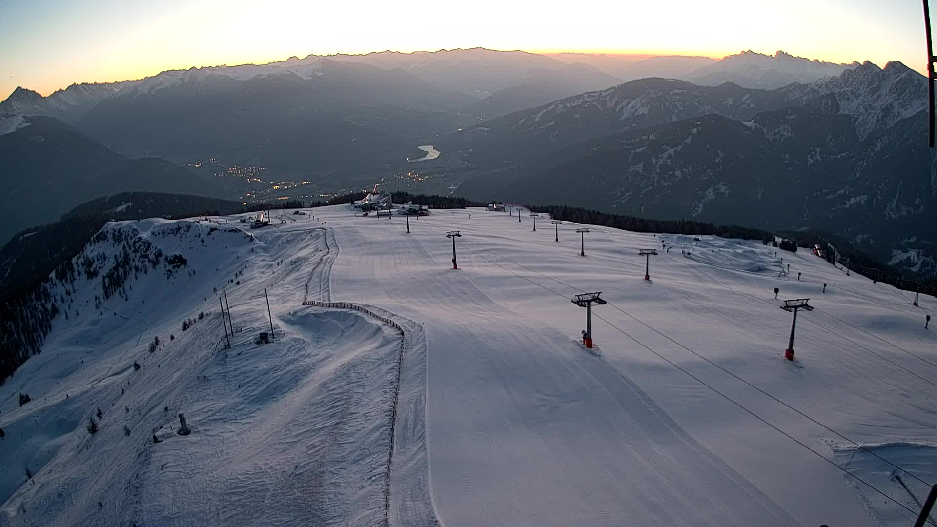 Cima Kronplatz | vista a Valdaora – Olang