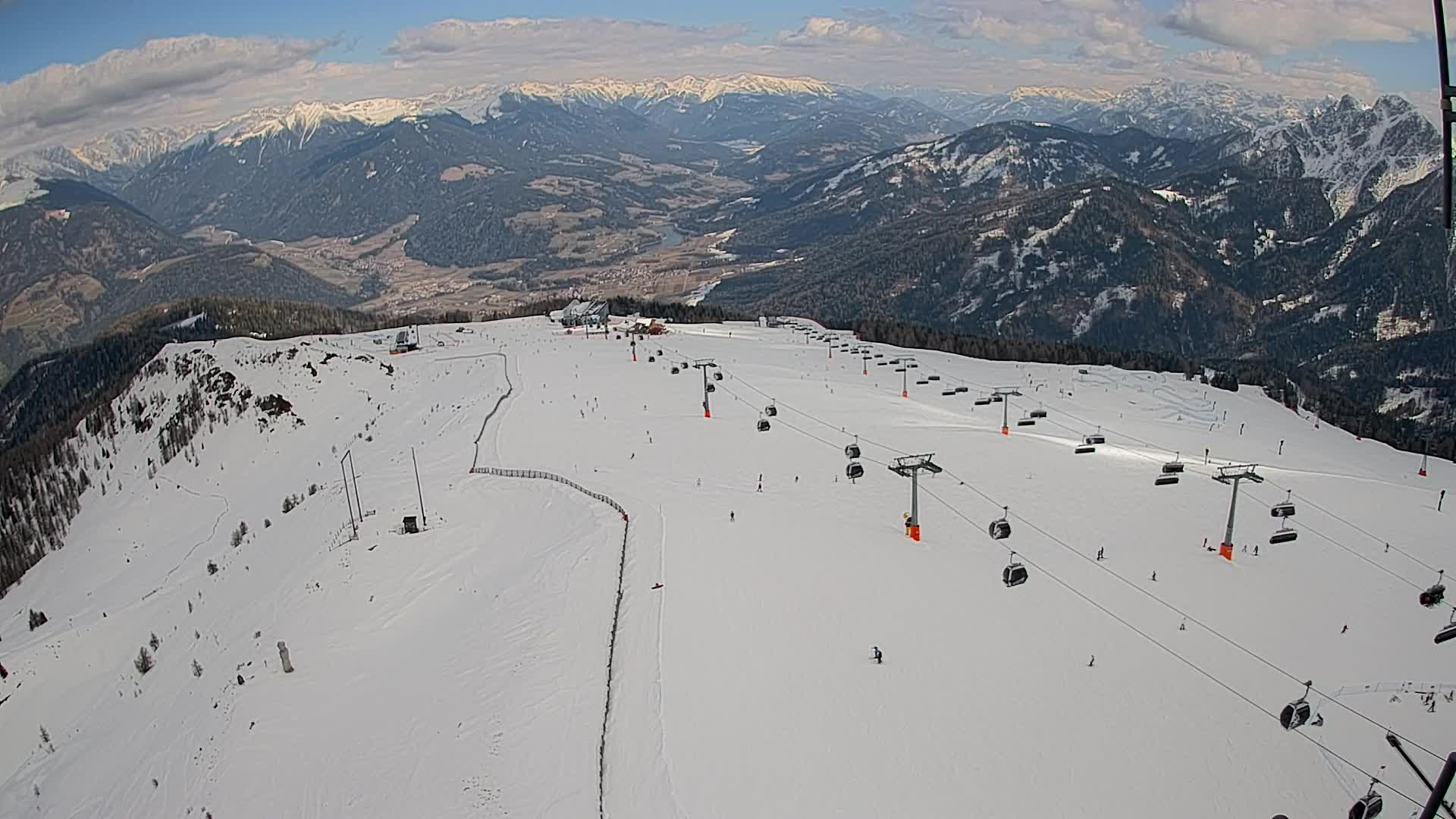 Kronplatz vrh | pogled na Valdaora – Olang