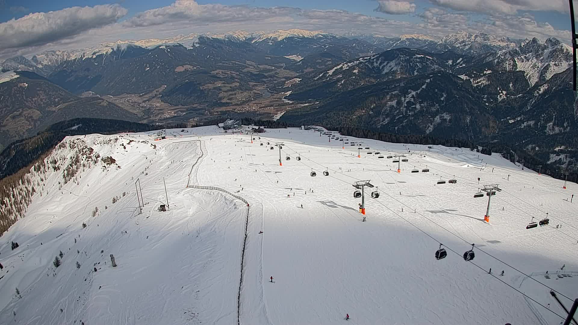 Kronplatz vrh | pogled na Valdaoro – Olang