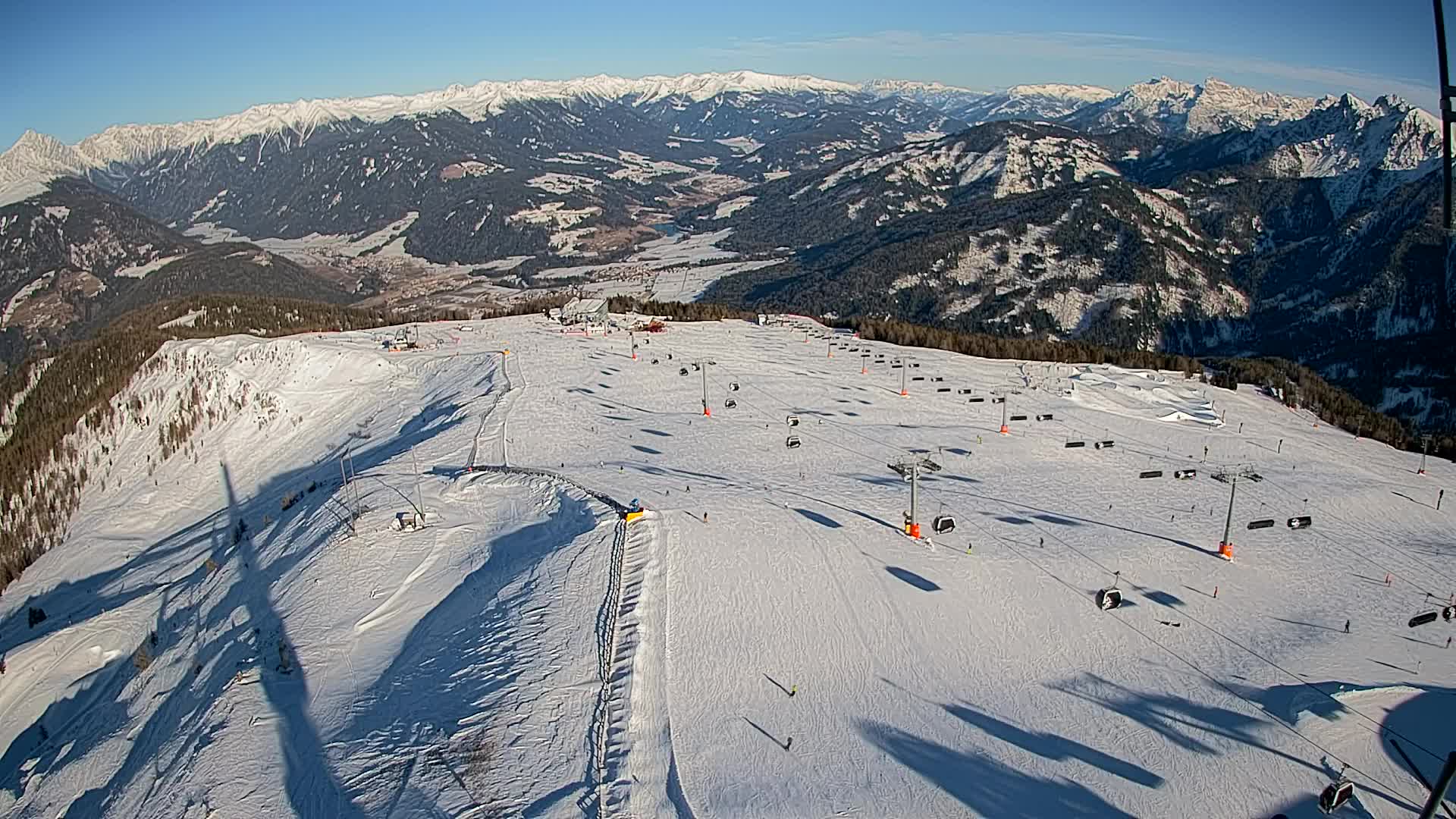 Sommet du Kronplatz | vue sur Valdaora – Olang