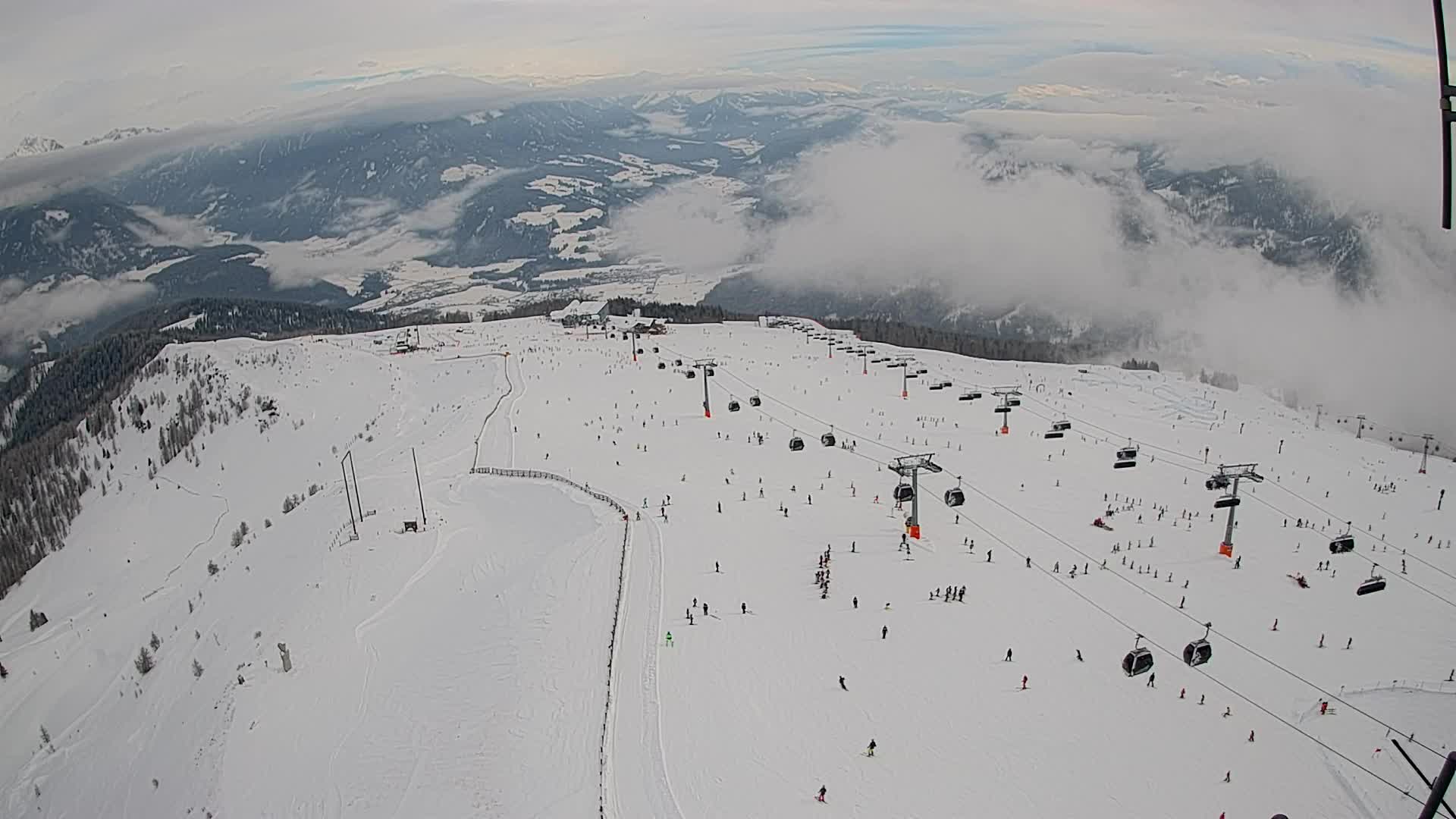 Cima Kronplatz | vista a Valdaora – Olang