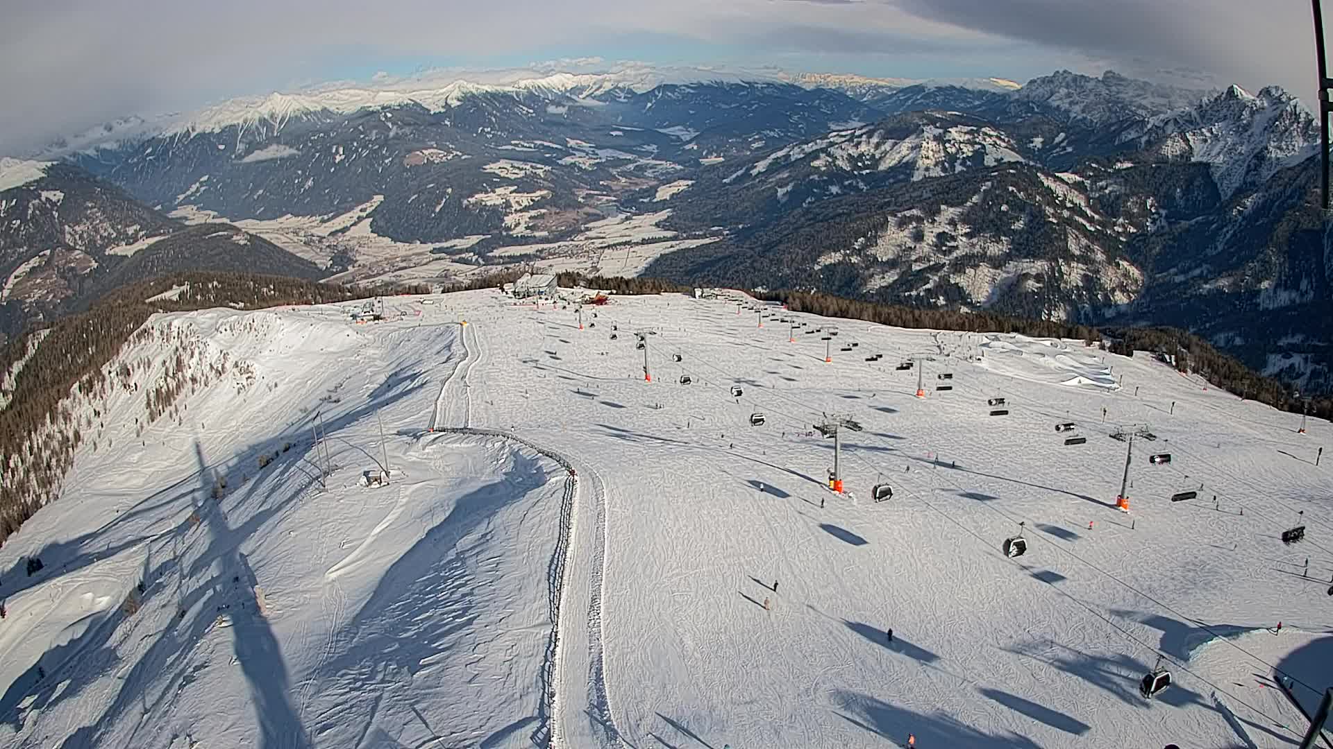 Kronplatz vrh | pogled na Valdaoro – Olang