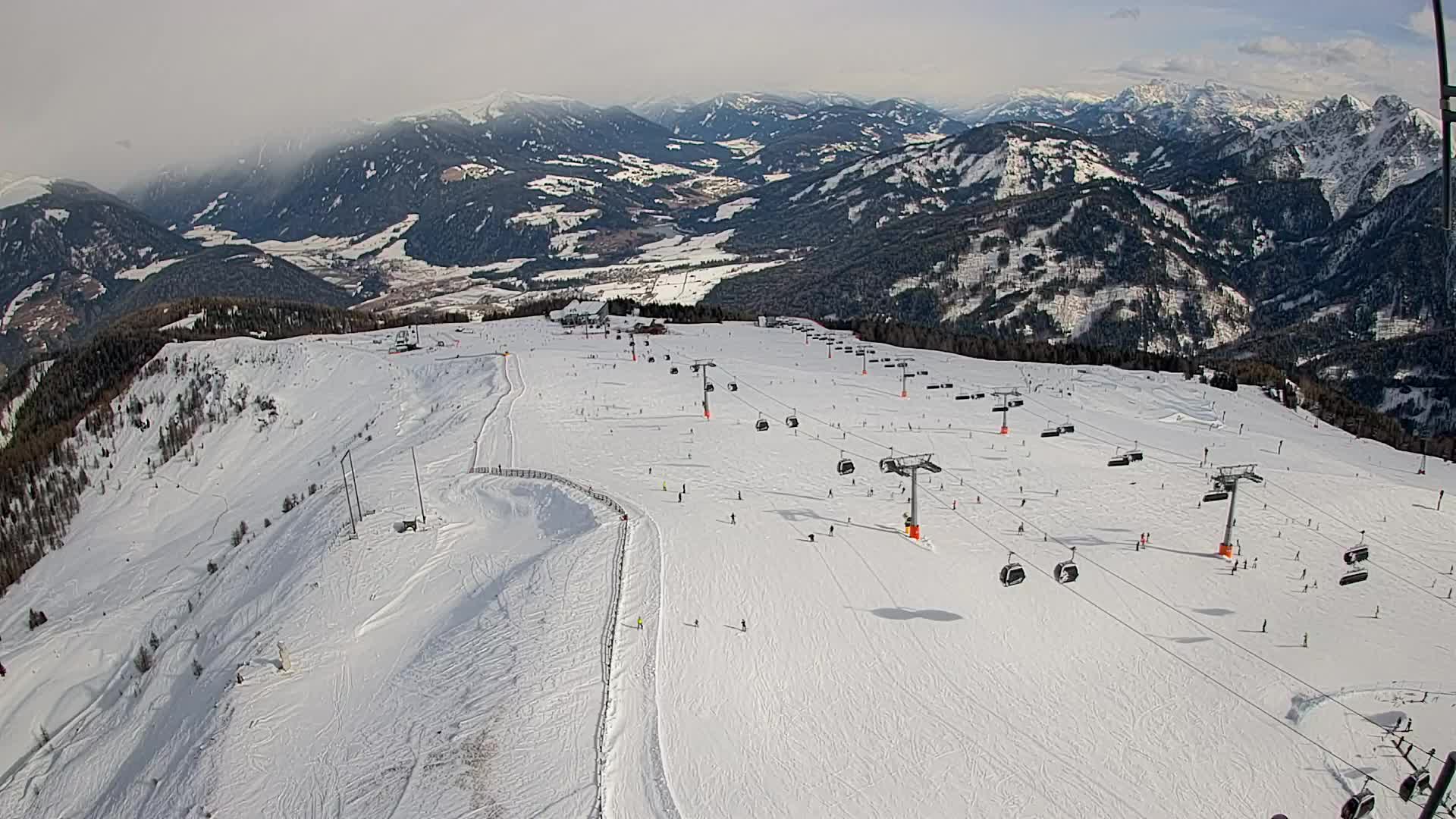 Kronplatz vrh | pogled na Valdaora – Olang