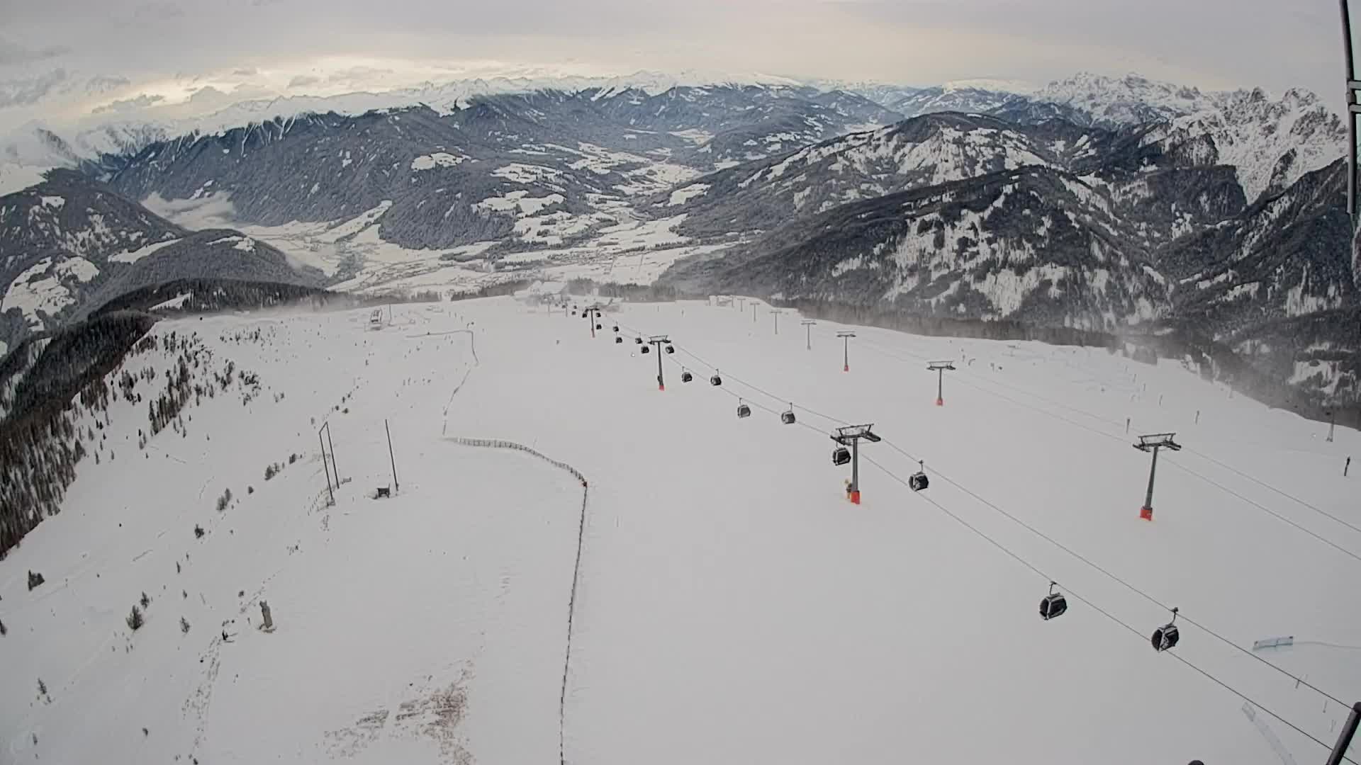 Kronplatz vrh | pogled na Valdaora – Olang