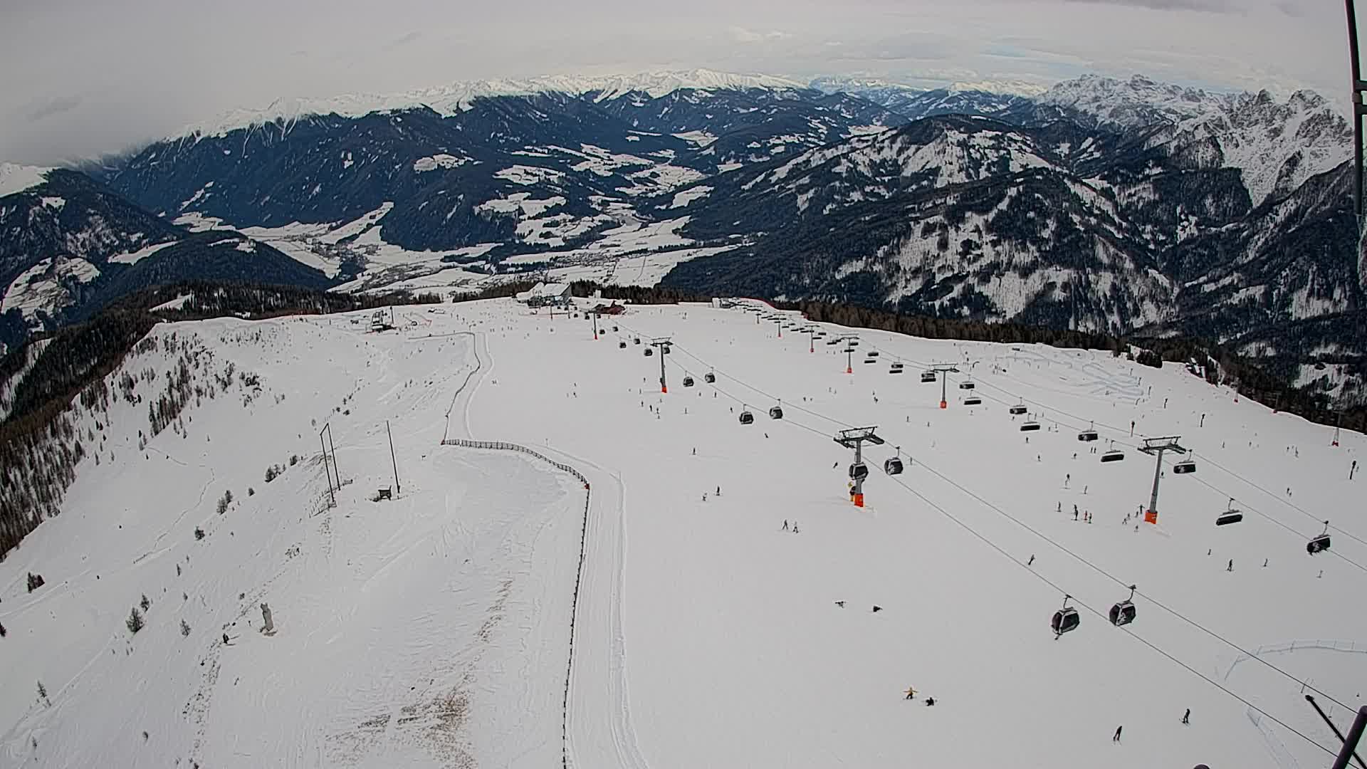 Kronplatz vrh | pogled na Valdaora – Olang