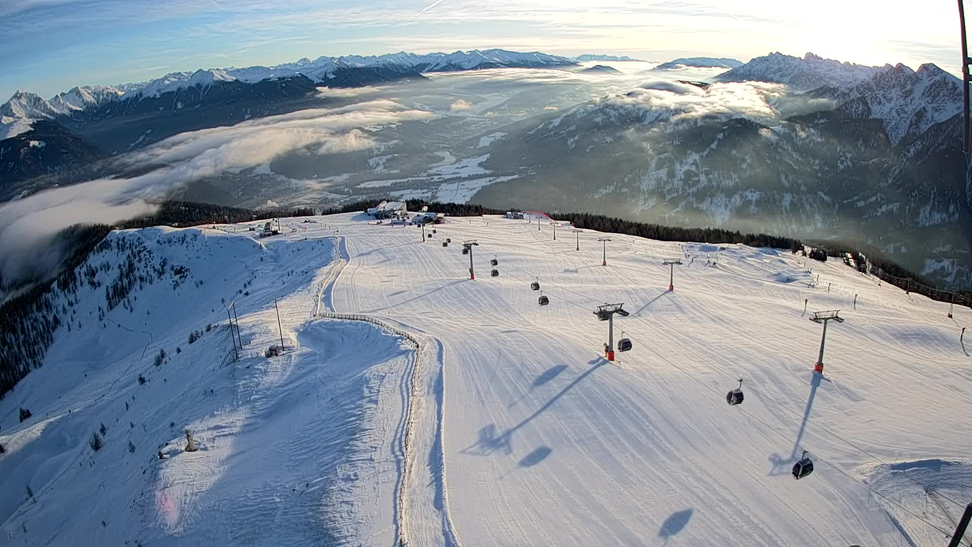 Cima Kronplatz | vista a Valdaora – Olang