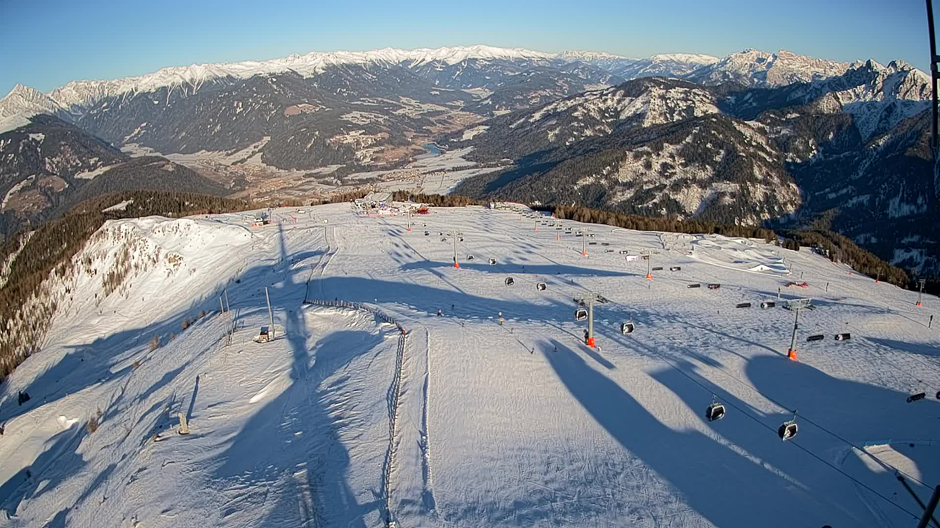 Sommet du Kronplatz | vue sur Valdaora – Olang