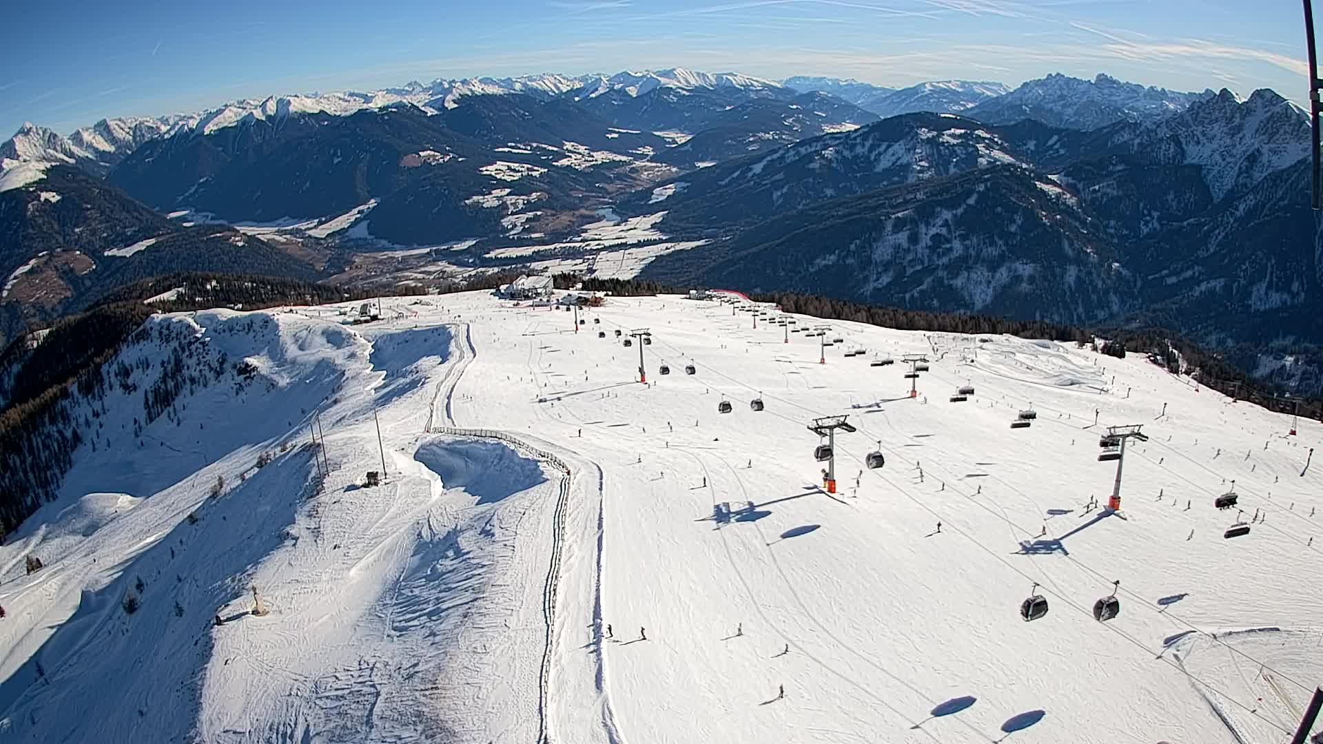 Kronplatz vrh | pogled na Valdaoro – Olang