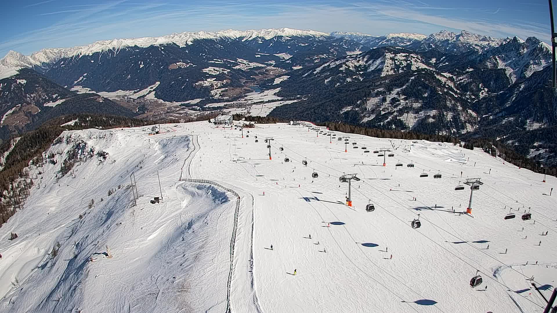 Kronplatz vrh | pogled na Valdaora – Olang