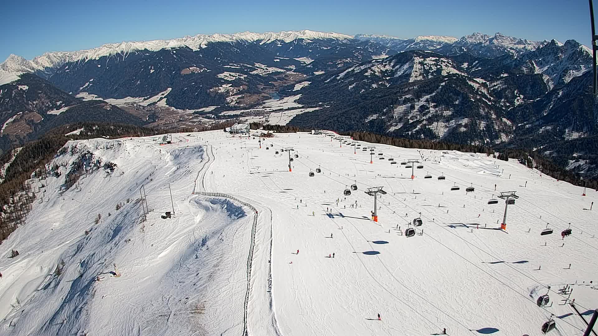 Kronplatz vrh | pogled na Valdaoro – Olang