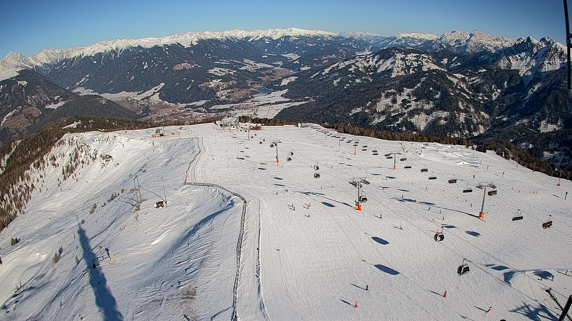 Cima Kronplatz | vista a Valdaora – Olang