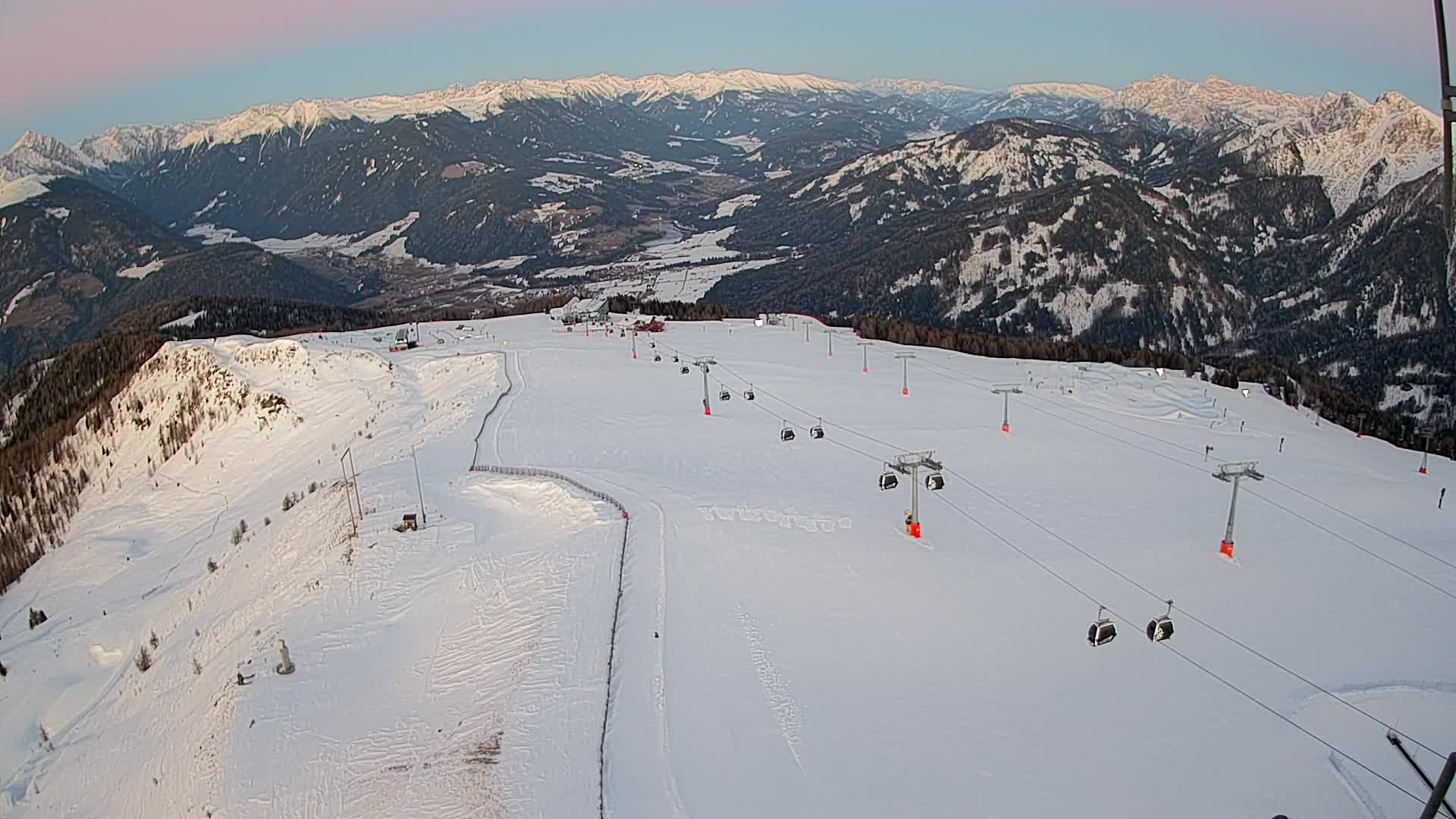 Kronplatz vrh | pogled na Valdaoro – Olang