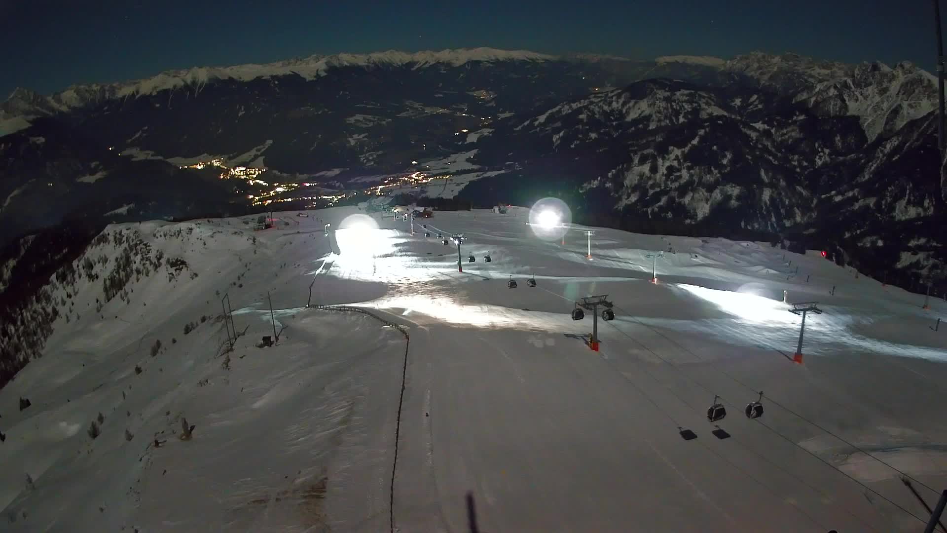 Kronplatz-Gipfel | Blick nach Olang – Valdaora