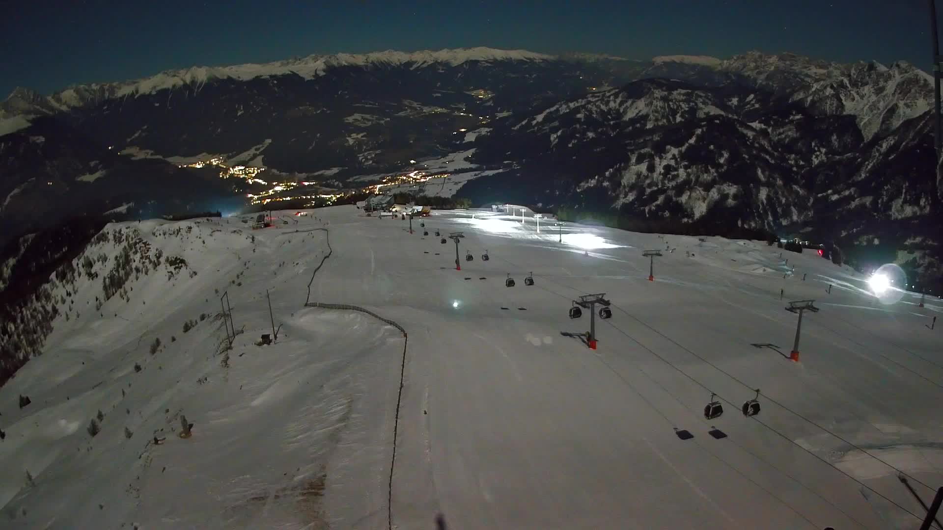 Kronplatz-Gipfel | Blick nach Olang – Valdaora